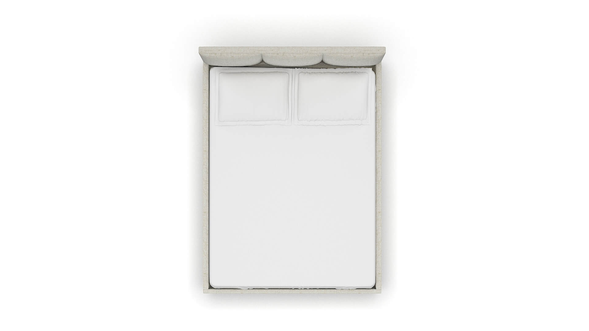 Mia Oceanside Birch Bed Queen Top