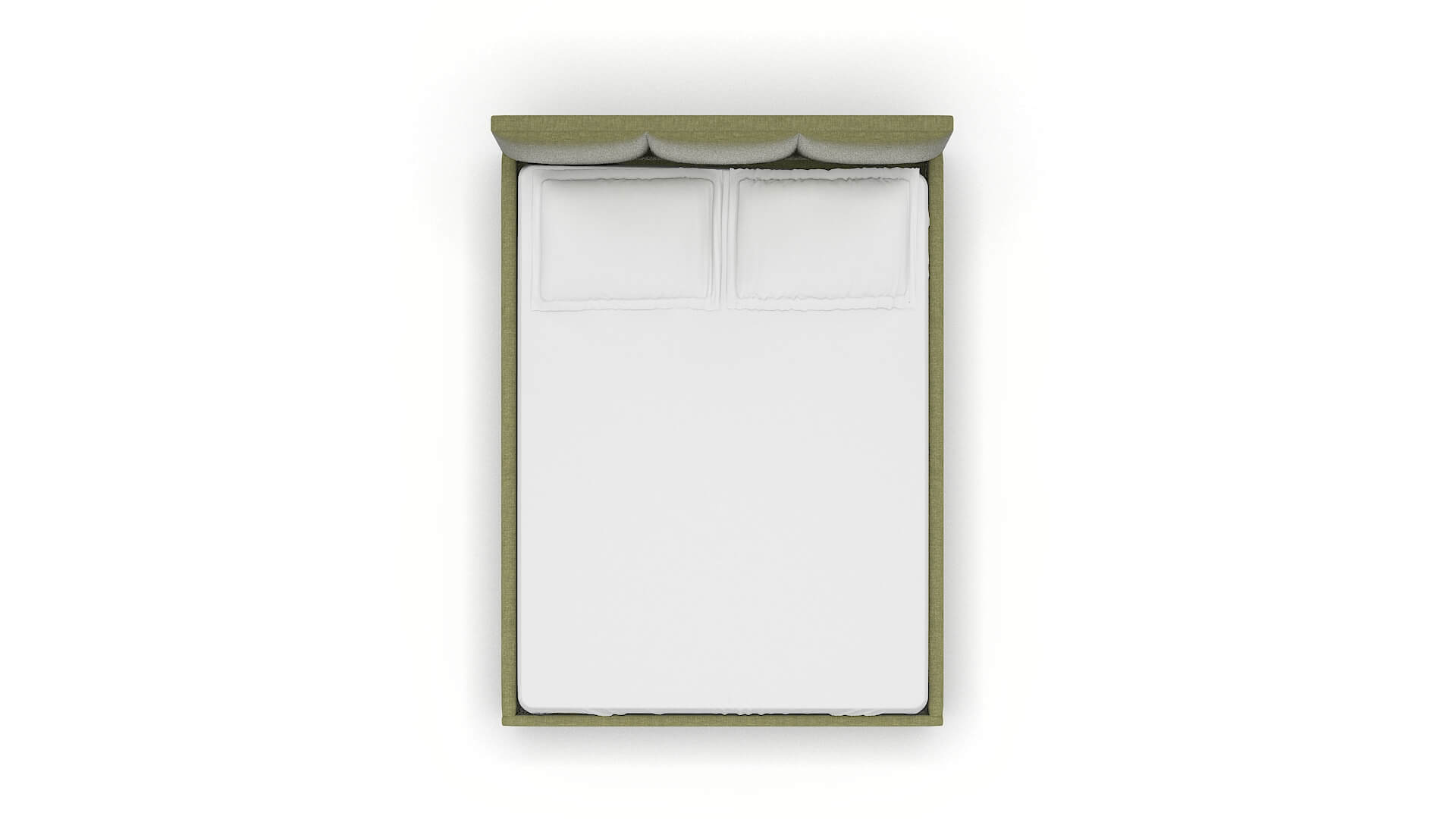 Mia Portland Basil Bed Queen Top