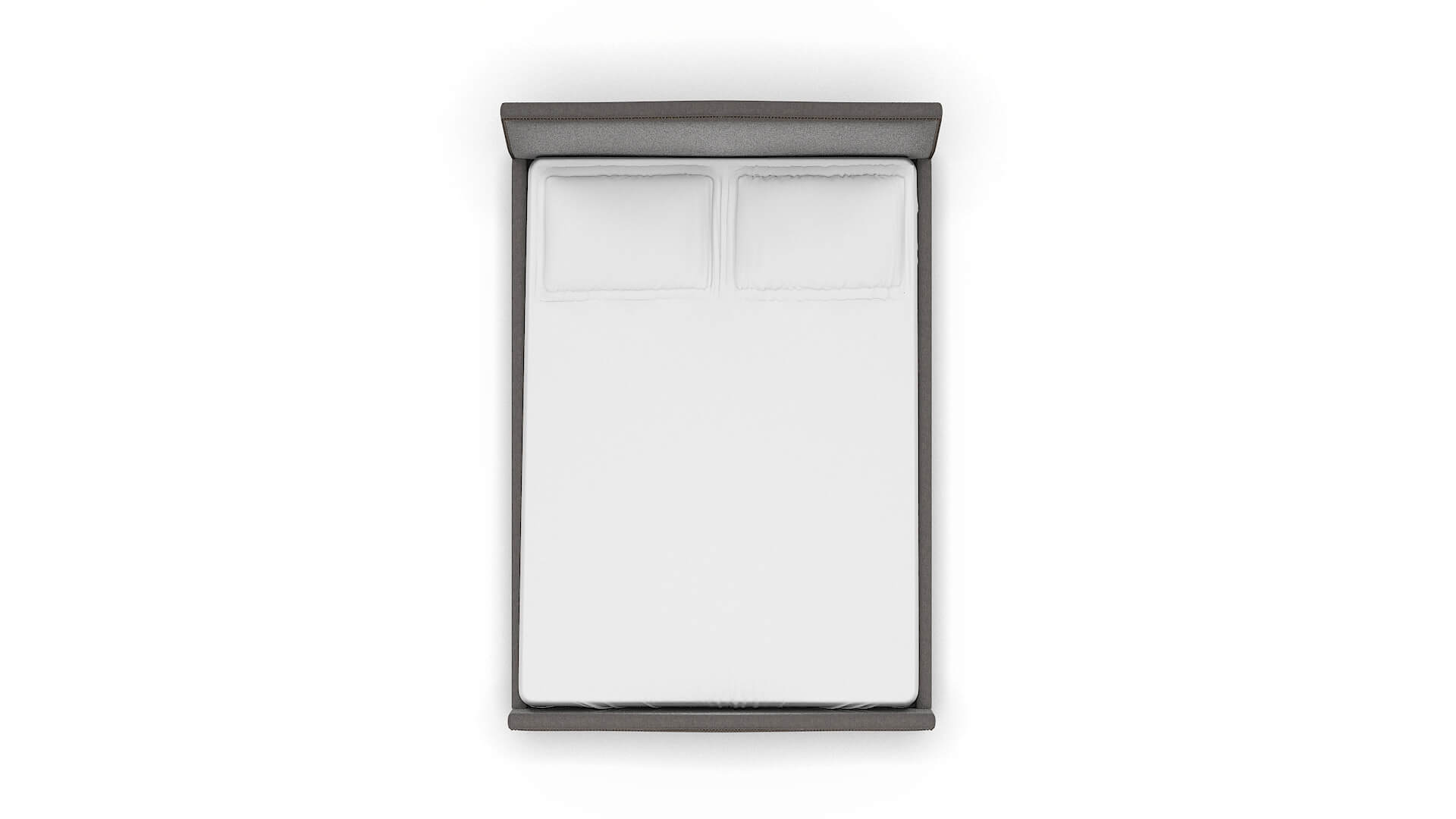 Prato Cosmo Charcoal Bed Queen Top