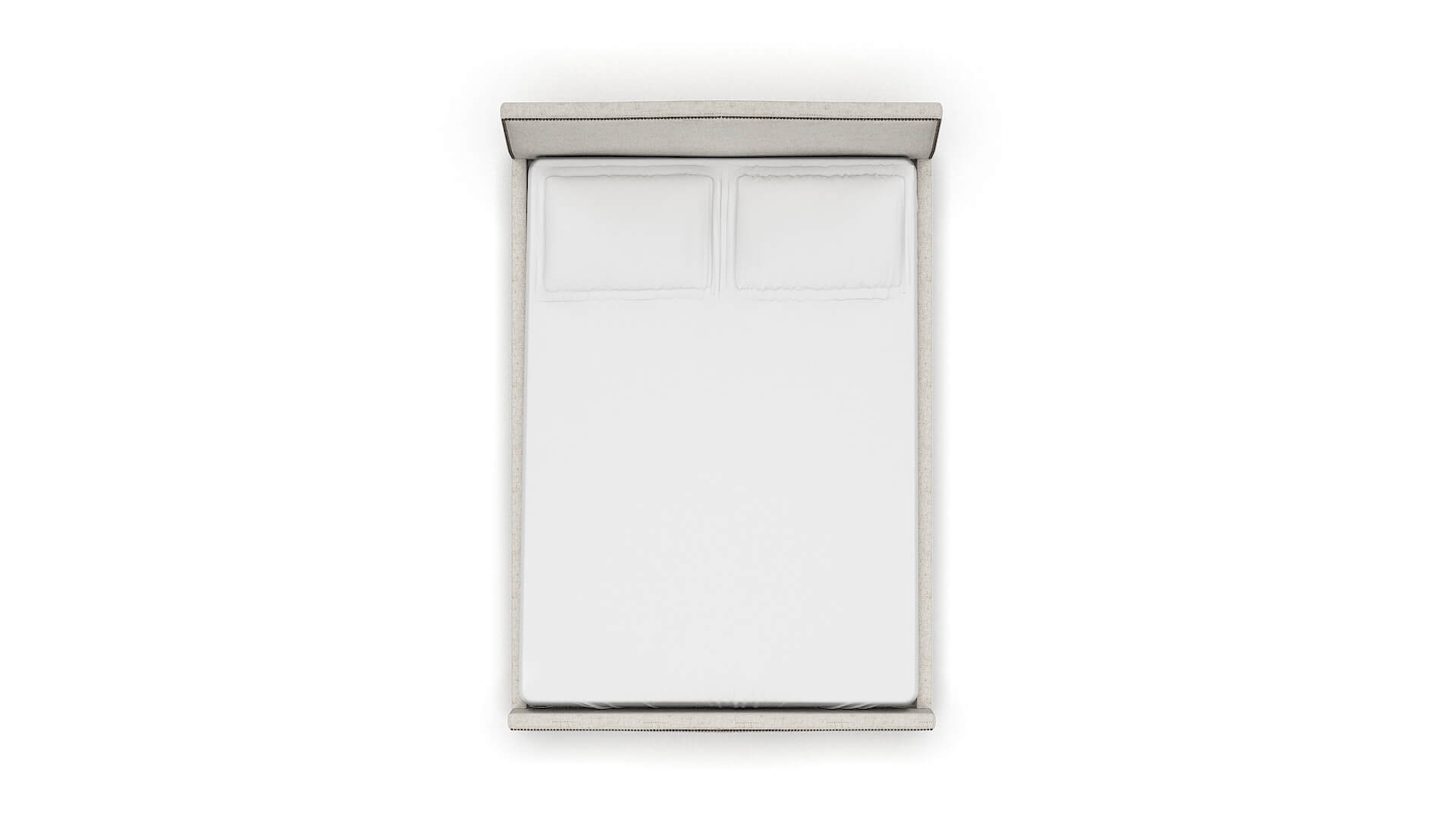 Prato Derby Taupe Bed Queen Top