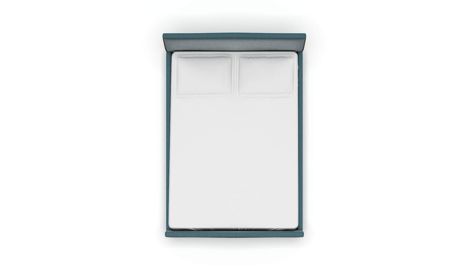 Prato Hepburn Teal Bed Queen Top