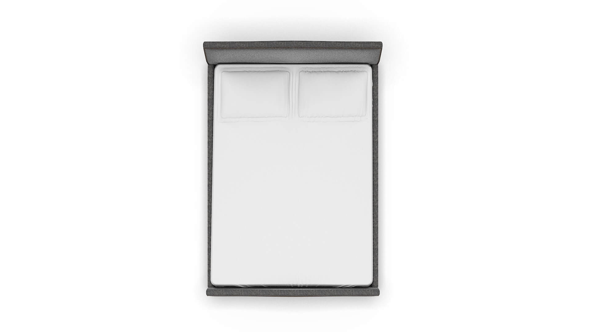 Prato Insight Charcoal Bed Queen Top