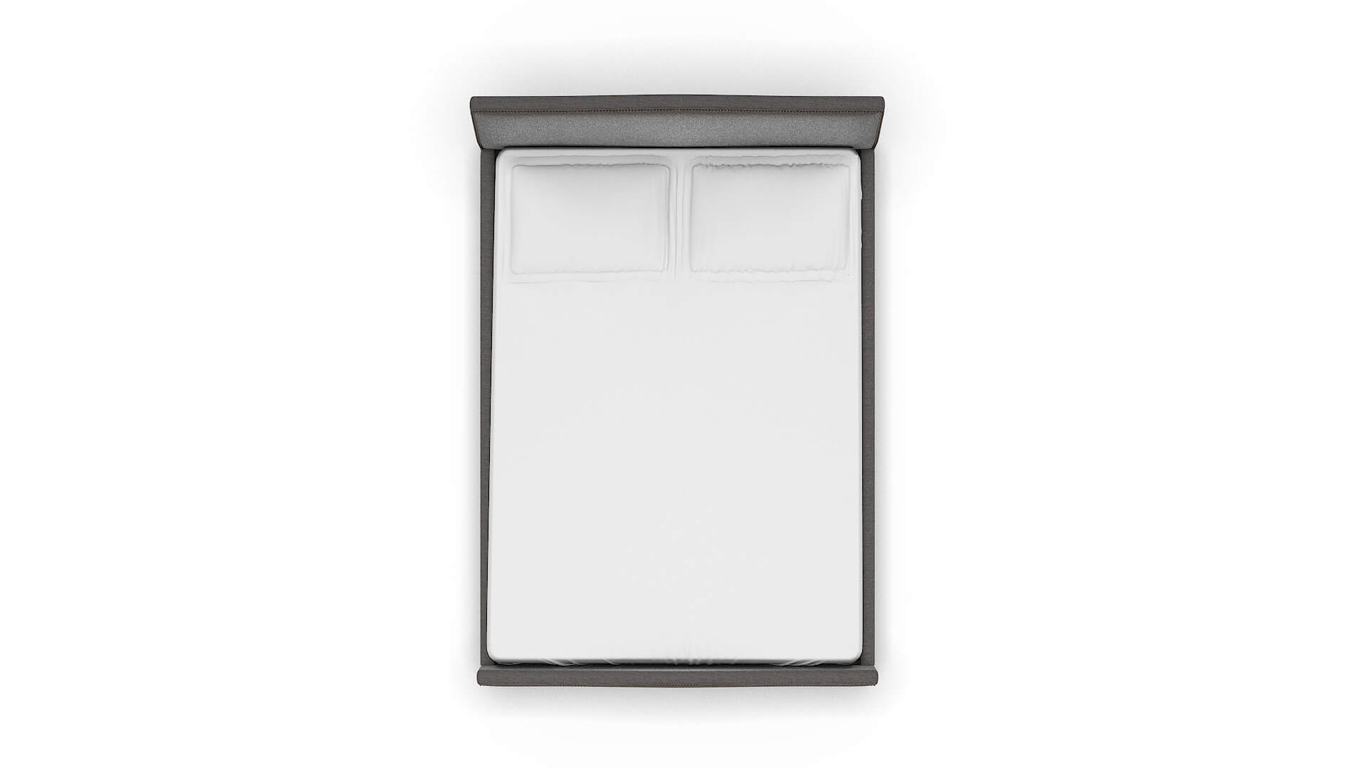 Prato Oscar Charcoal Bed Queen Top