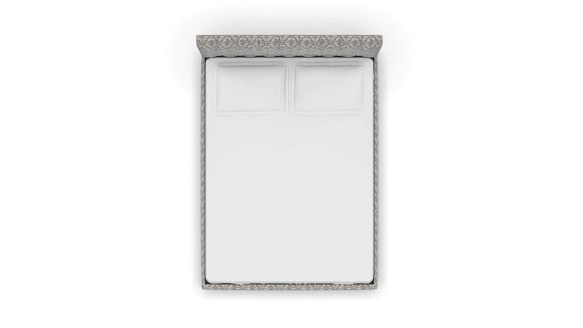 Remy Bergamo Dove Bed Queen Top