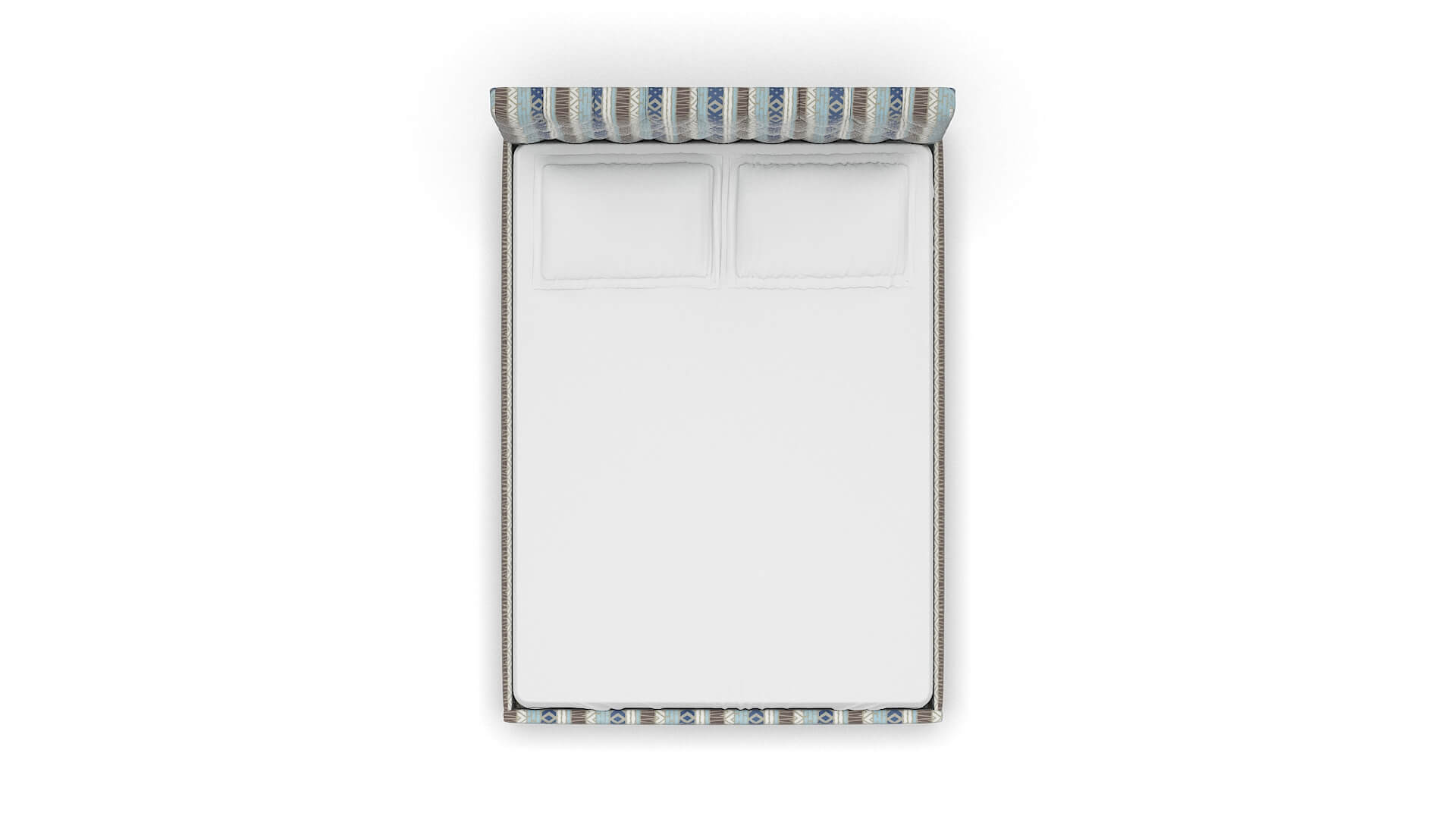 Remy Bodhi Indigo Bed Queen Top