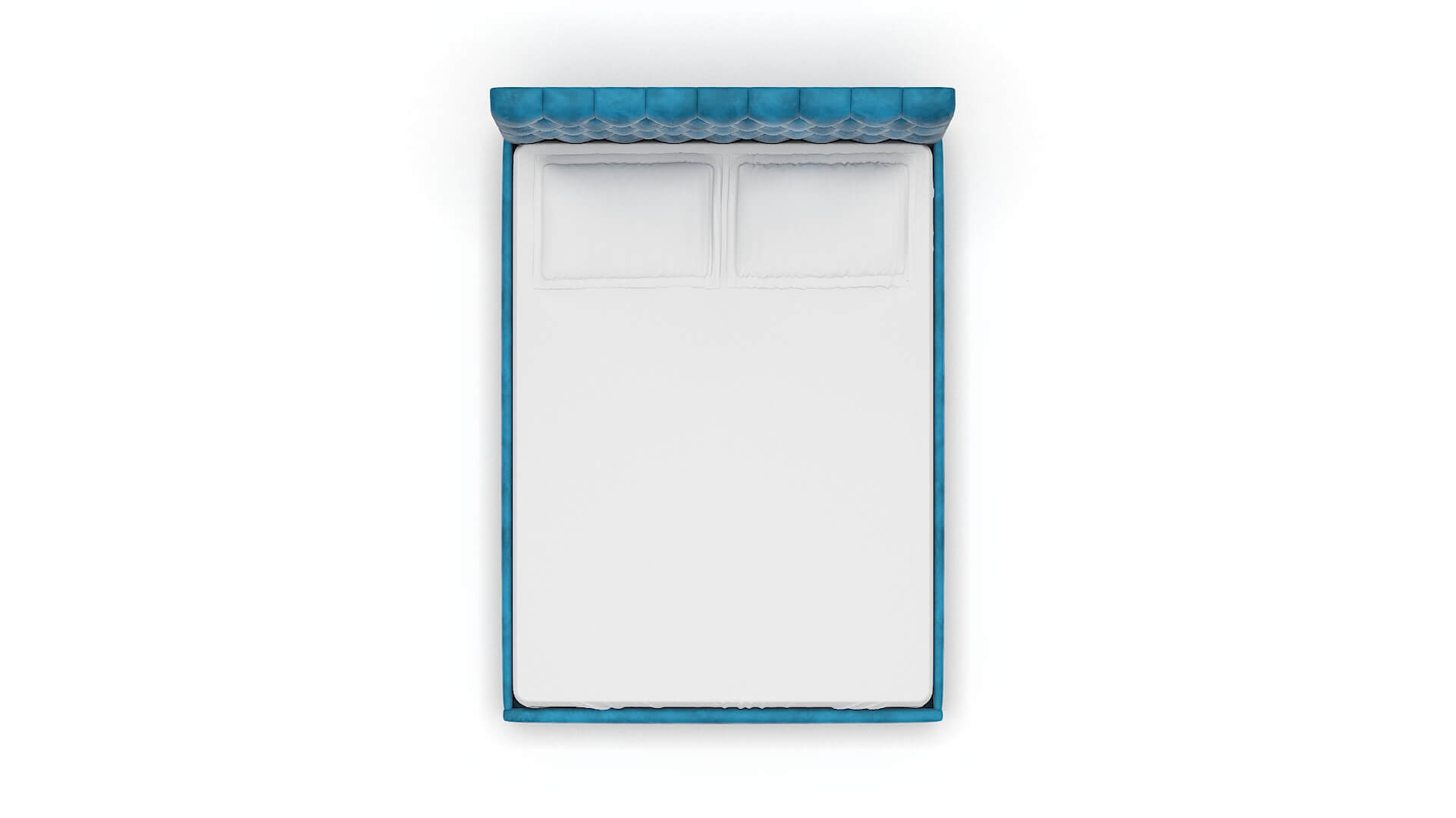 Remy Buzz Teal Bed Queen Top