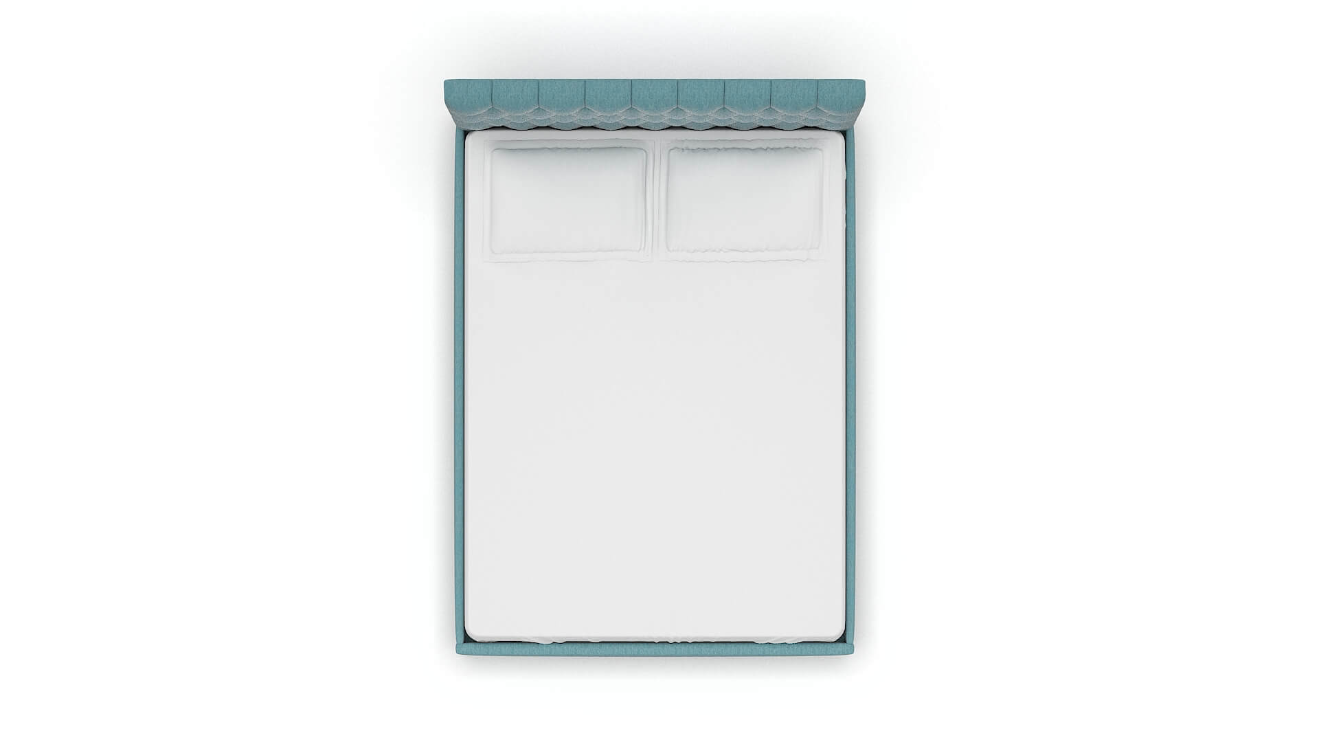 Remy Cosmo Turquoise Bed Queen Top