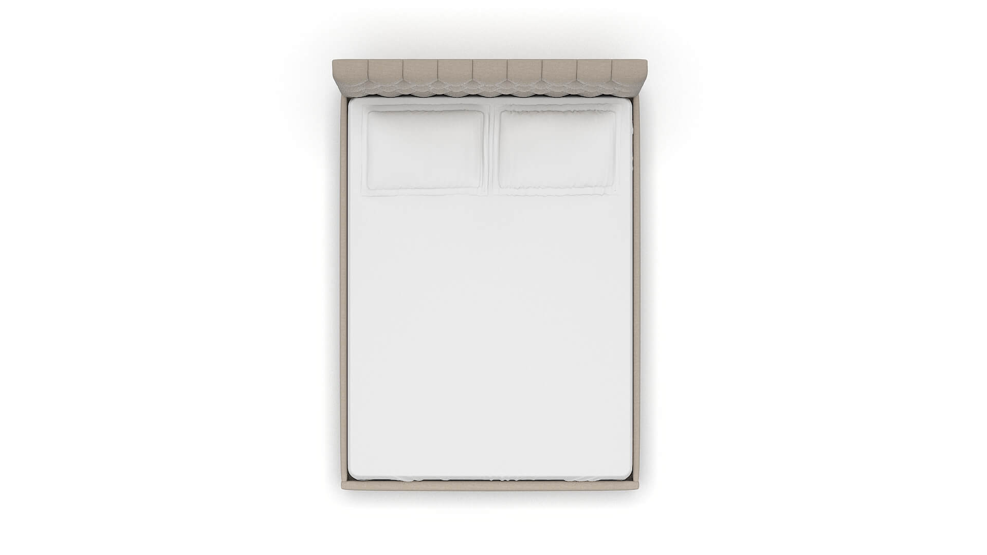 Remy Naples Almond Bed Queen Top