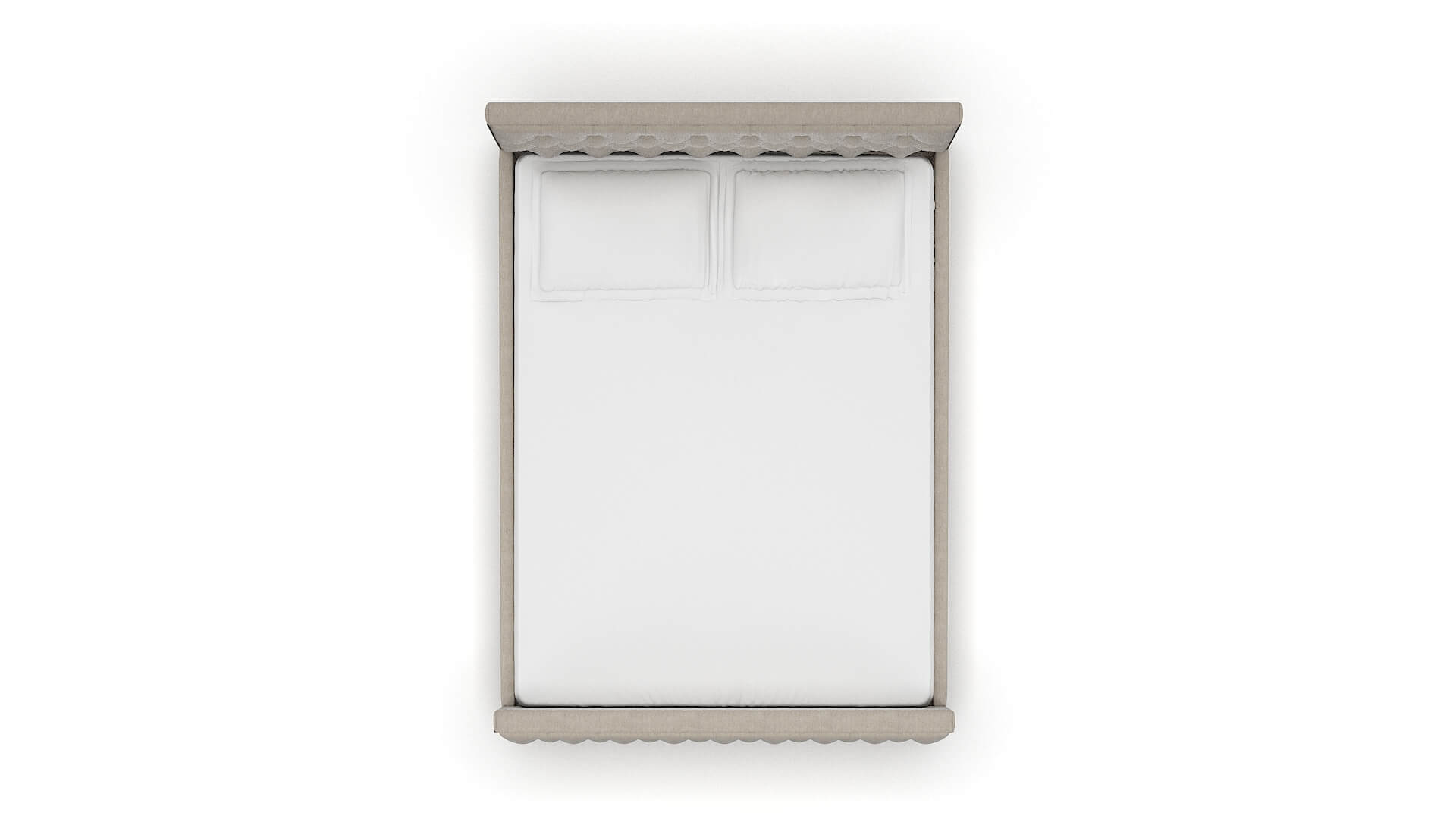 Rimini Derby Linen Bed Queen Top