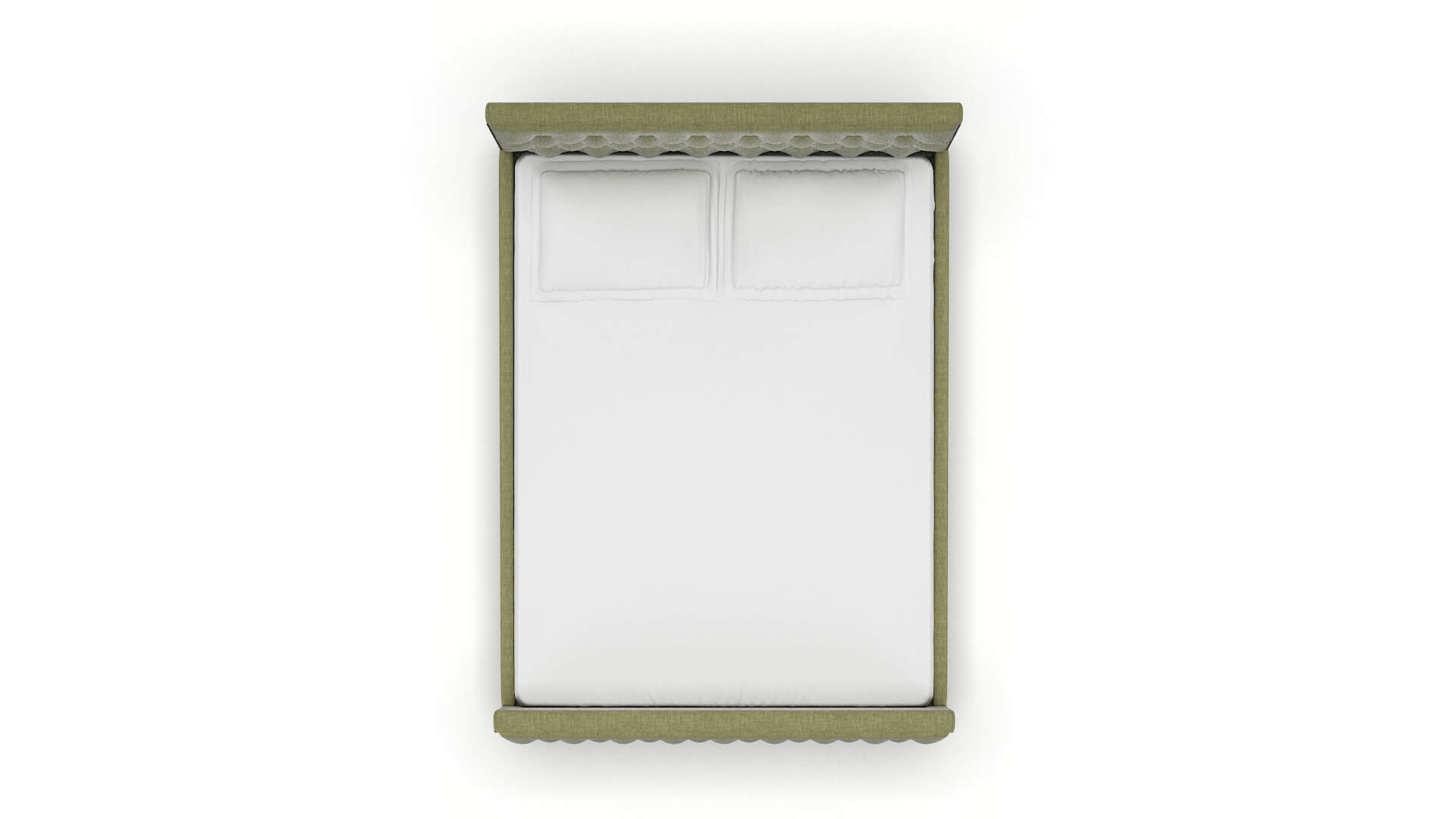 Rimini Durham Lime Bed Queen Top