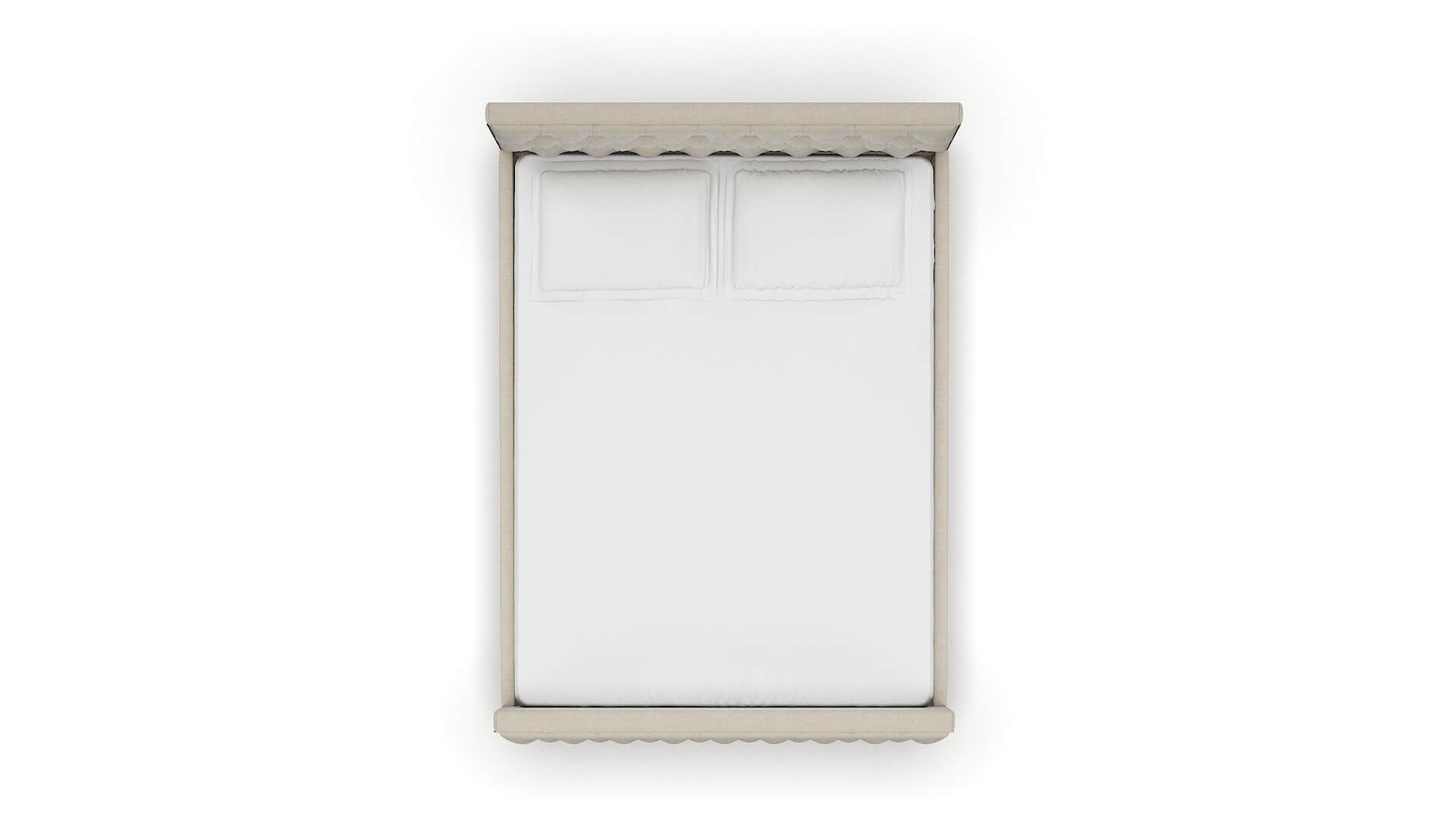 Rimini Keylargo Almond Bed Queen Top