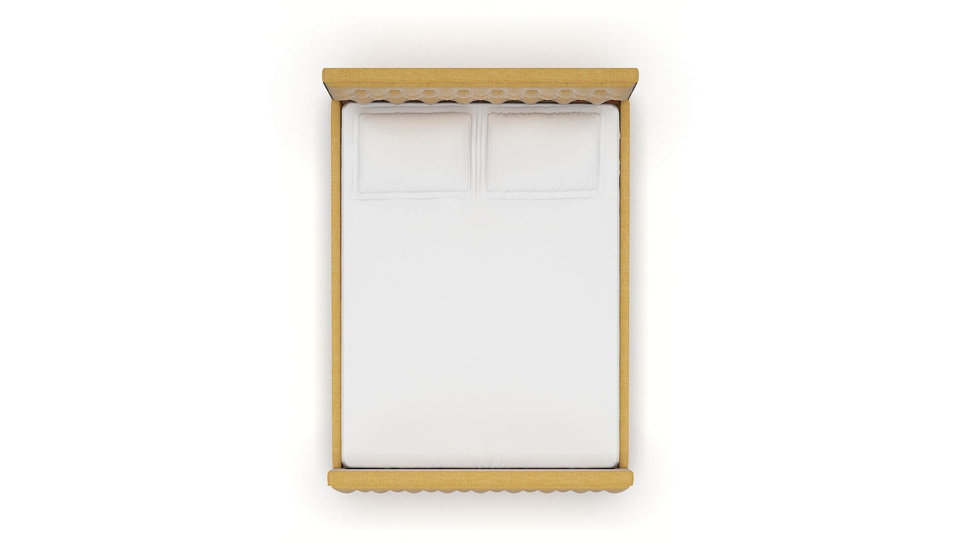 Rimini Leslie Saffron Bed Queen Top