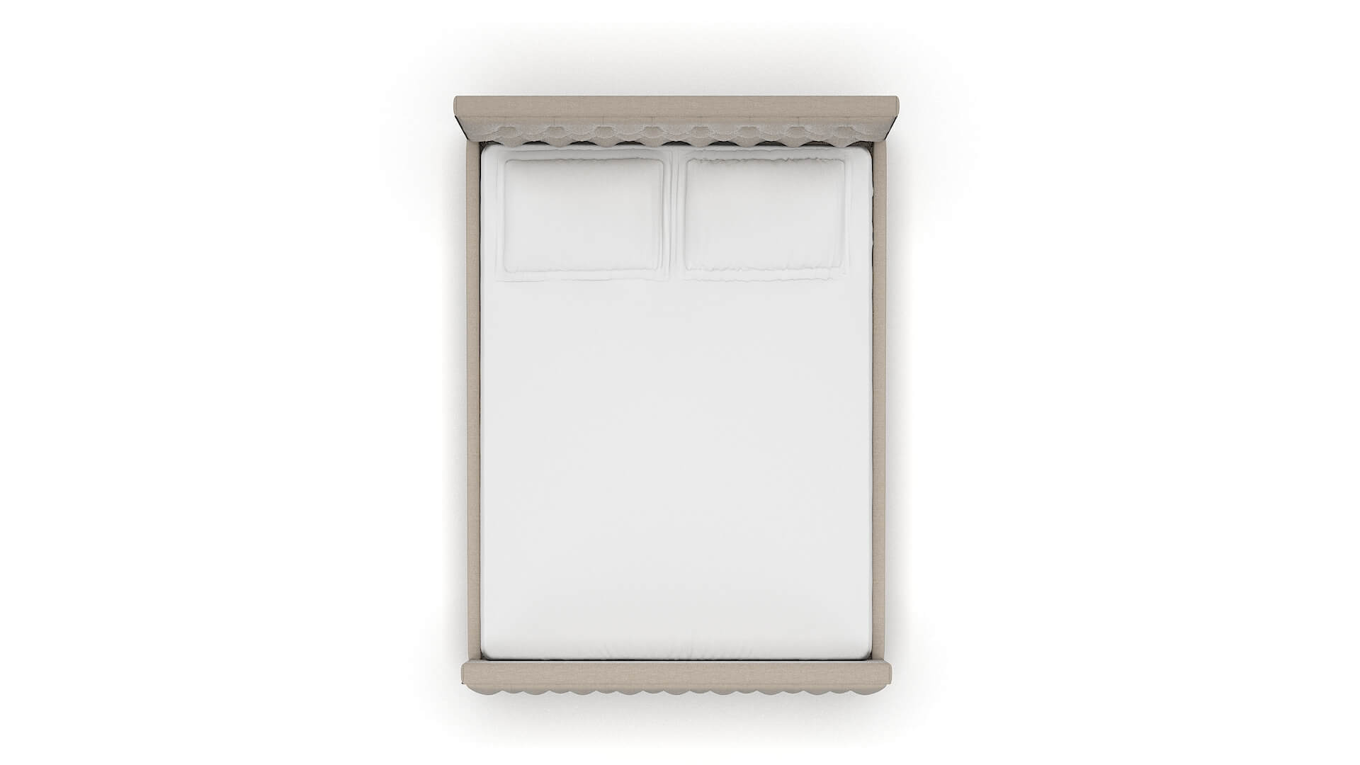 Rimini Naples Almond Bed Queen Top