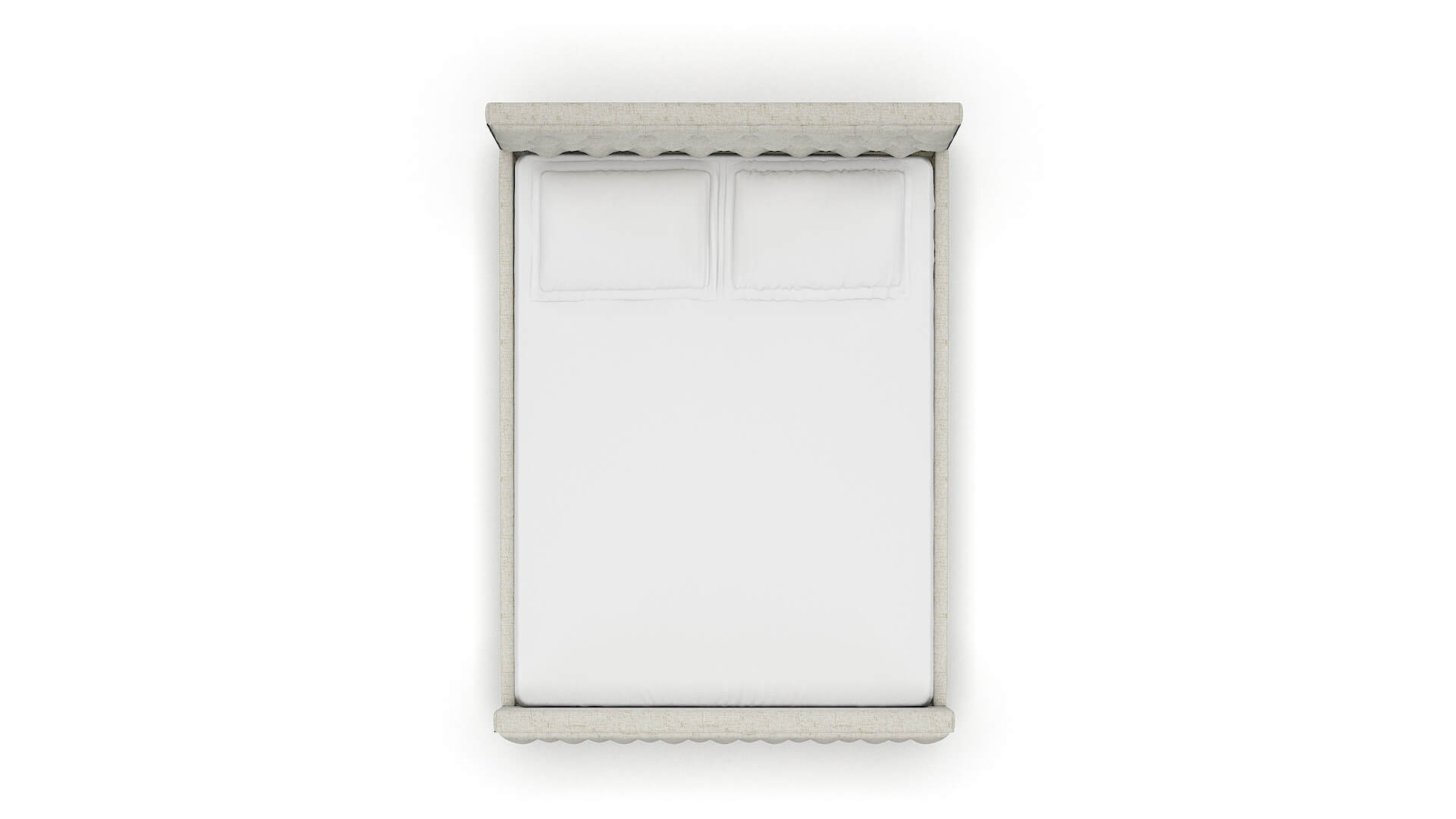 Rimini Oceanside Birch Bed Queen Top