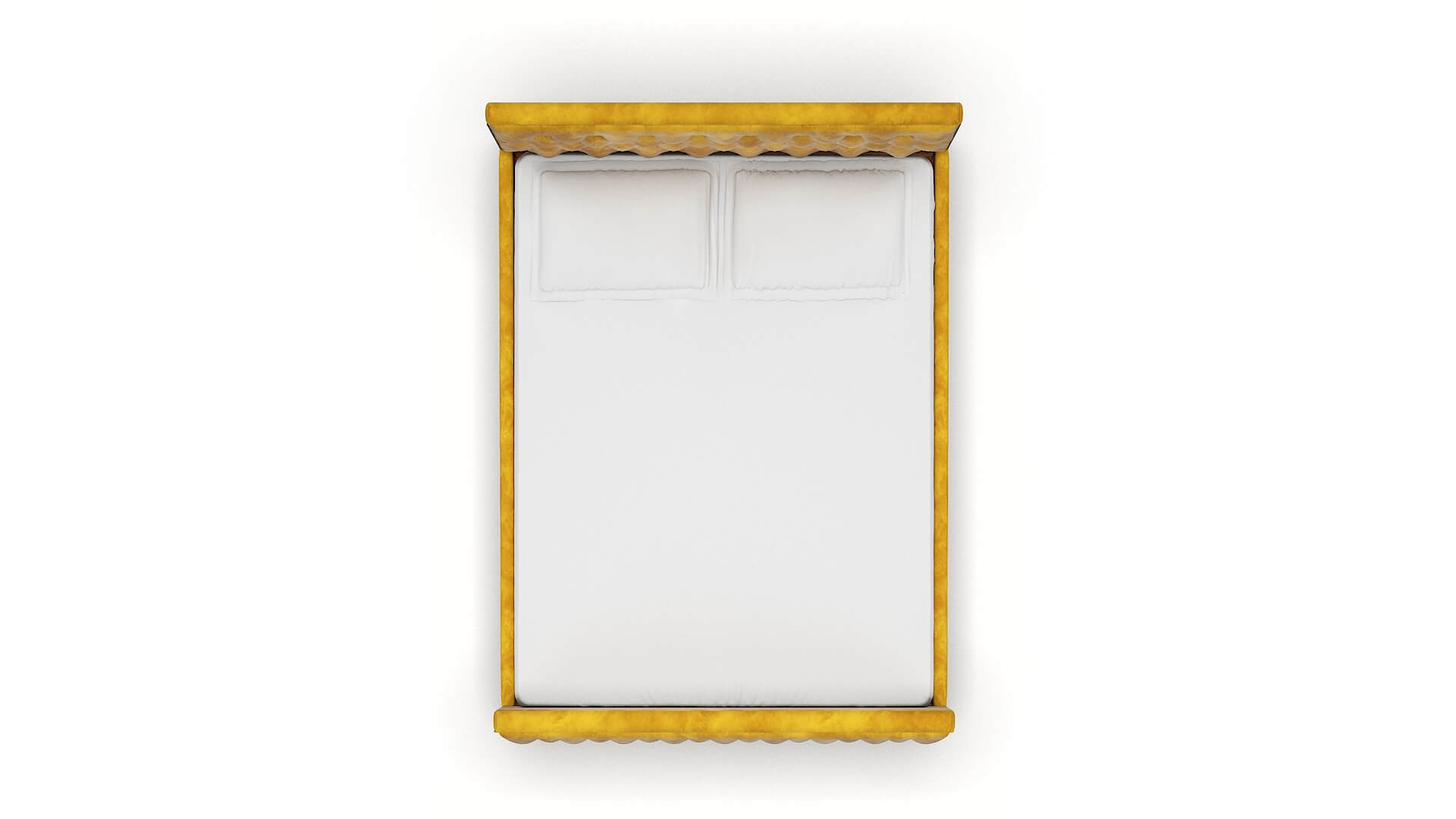 Rimini Royale Marigold Bed Queen Top