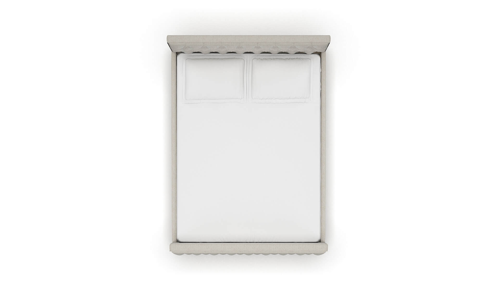 Rimini Sasha Linen Bed Queen Top