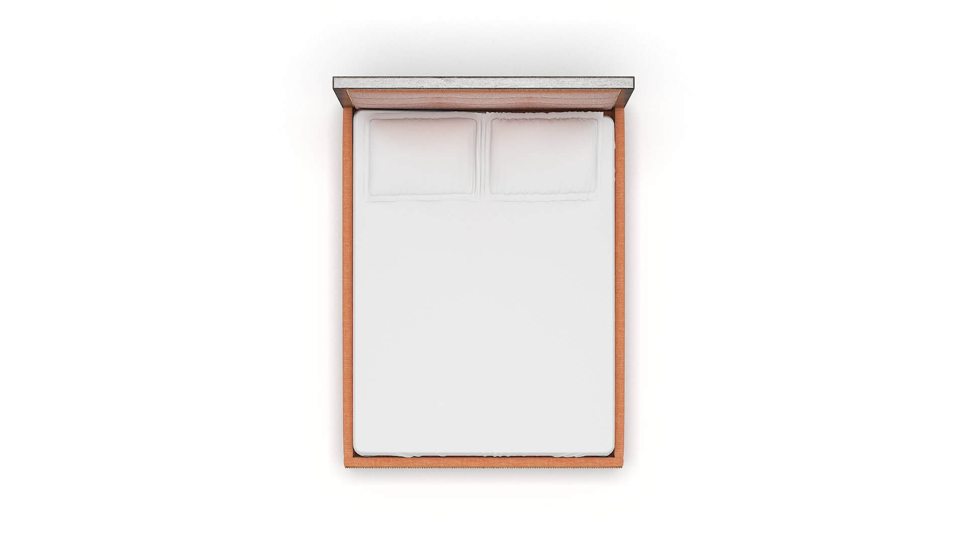 Talia Durham Tangerine Bed Queen Top