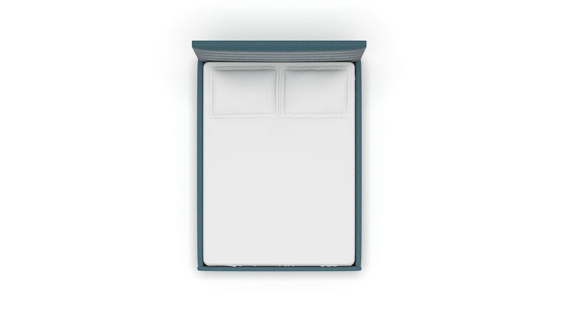 Vida Cosmo Teal Bed Queen Top