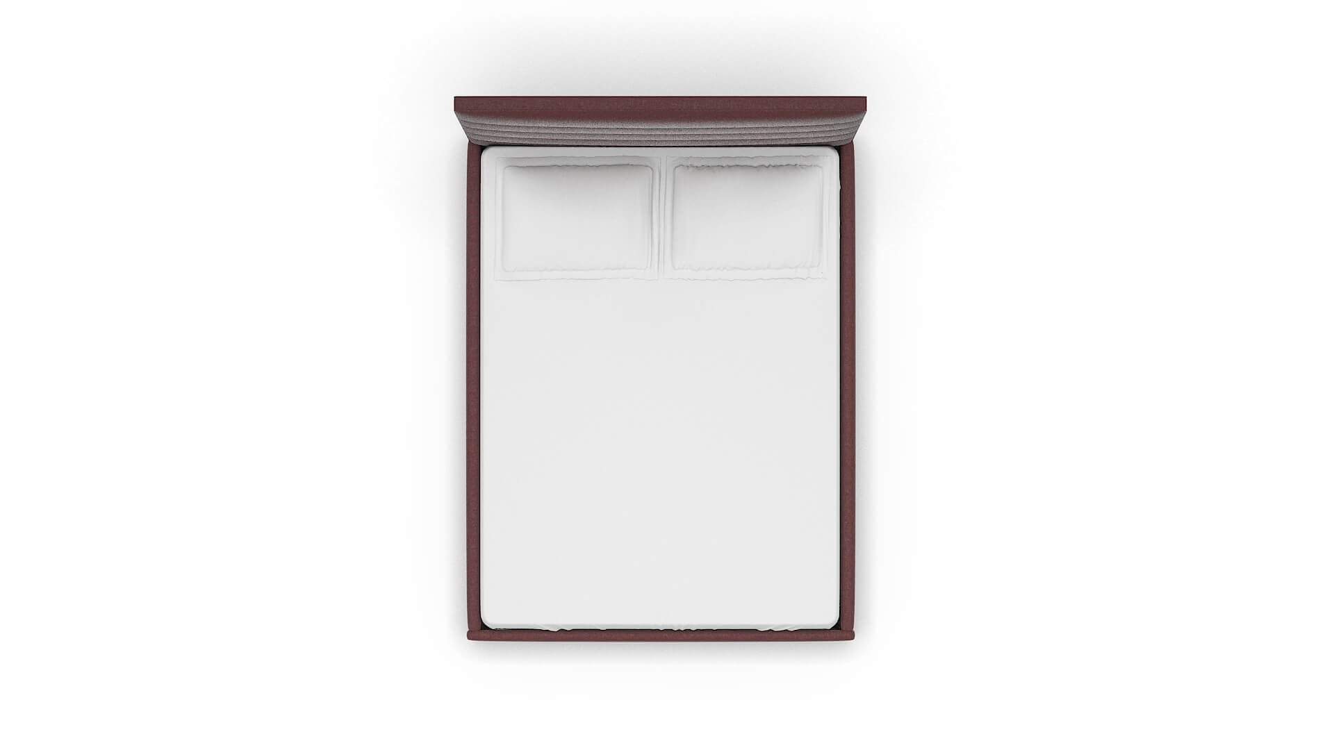 Vida Derby Berry Bed Queen Top