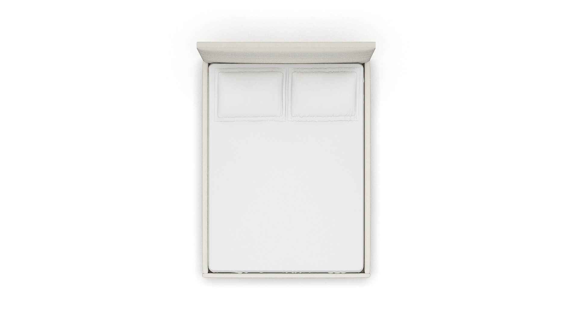 Vida R_prize Cream Bed Queen Top