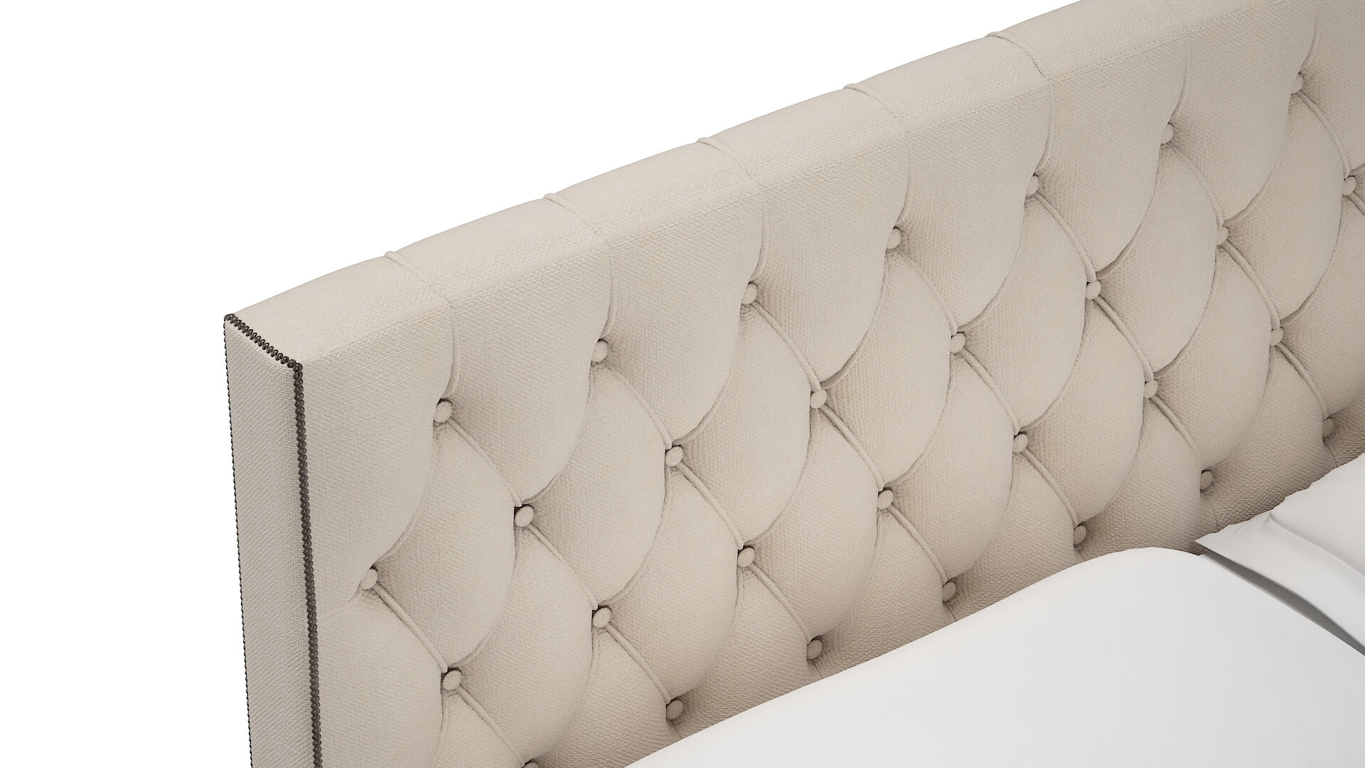 Aida Bella Buckwheat Bed Top Down