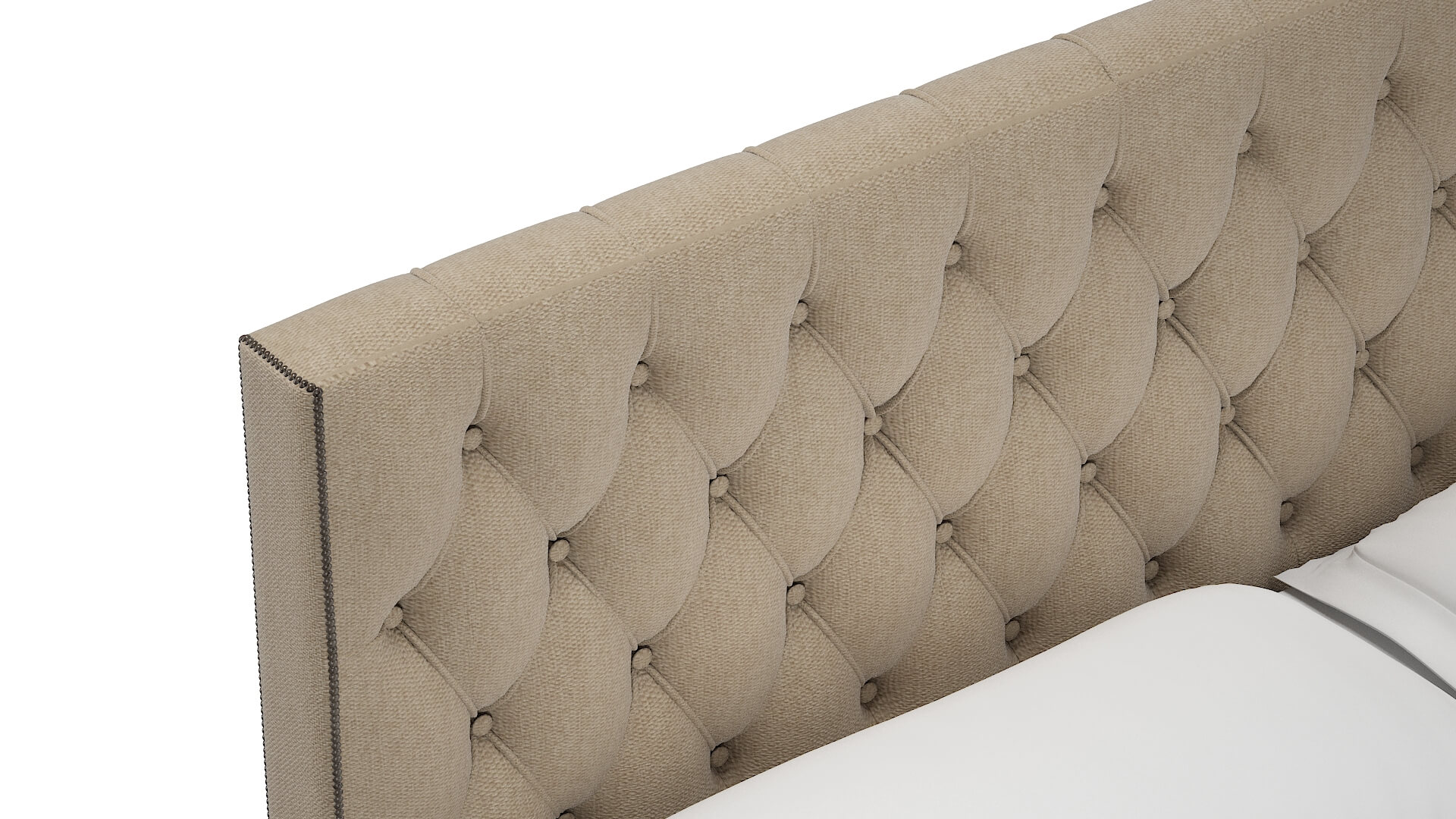 Aida Cosmo Fawn Bed Top Down