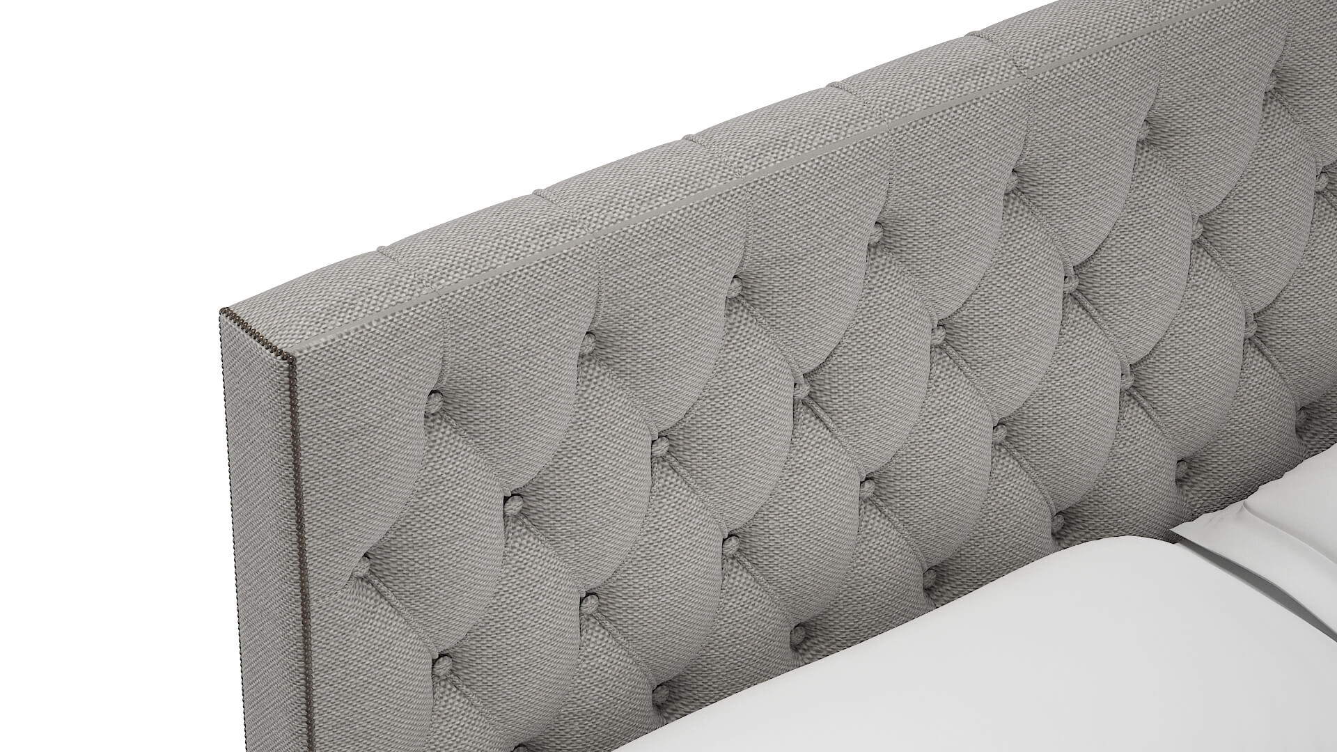 Aida Derby Grey Bed Top Down