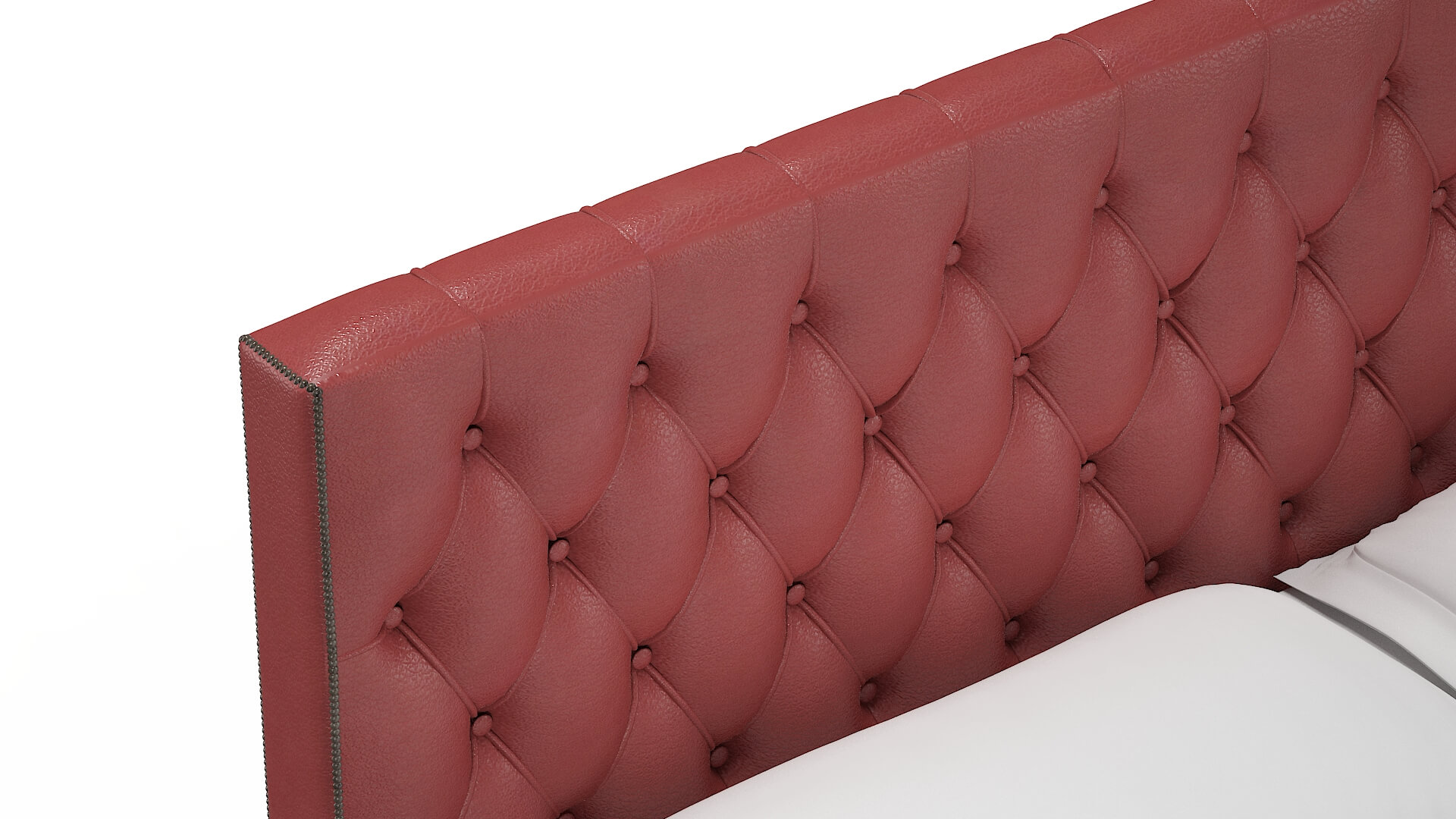 Aida Dillion Cordovan Bed Top Down