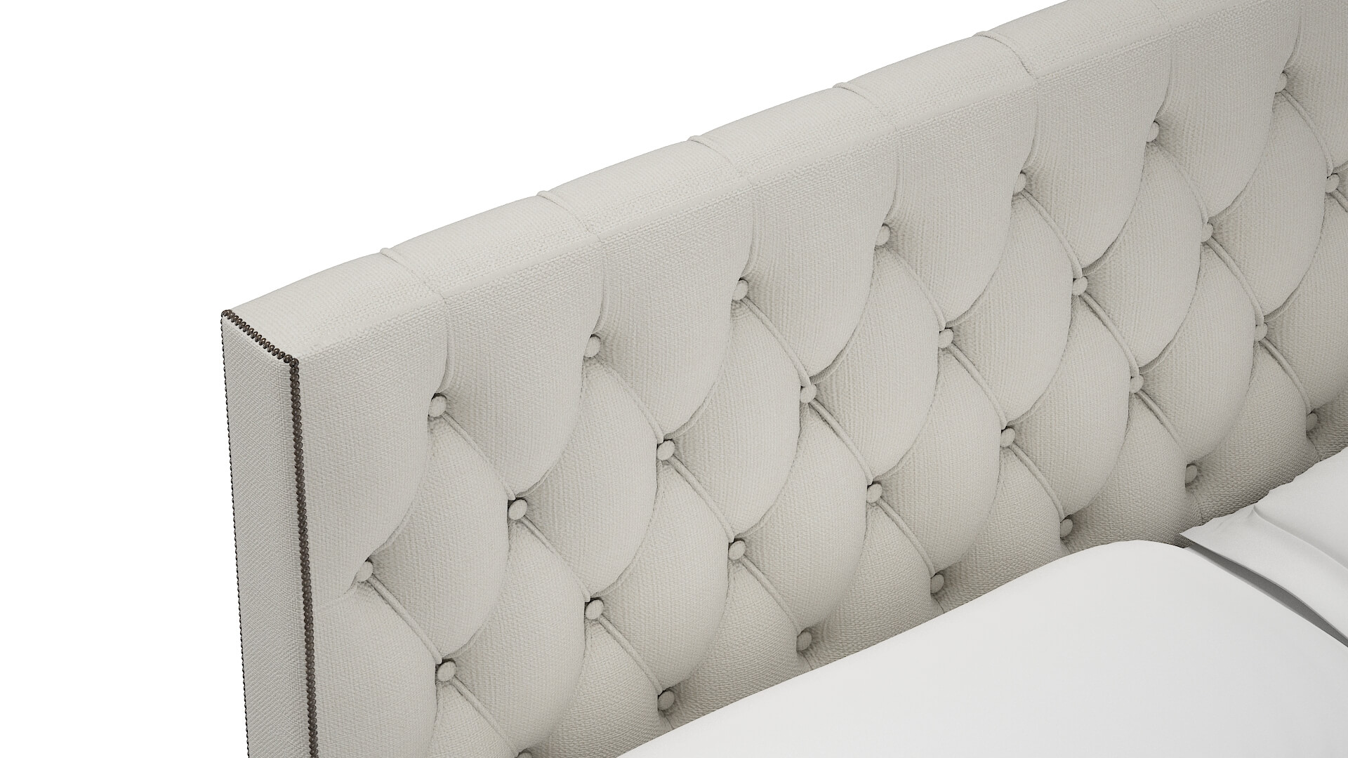 Aida Keylargo Oatmeal Bed Top Down