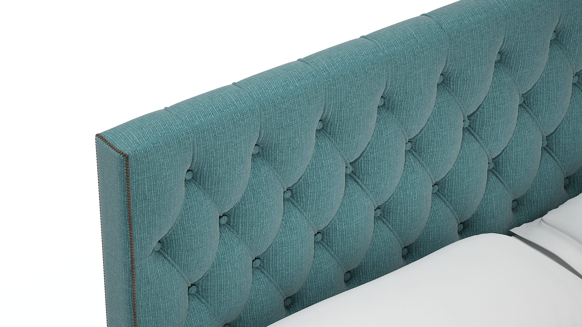 Aida Parker Turquoise Bed Top Down