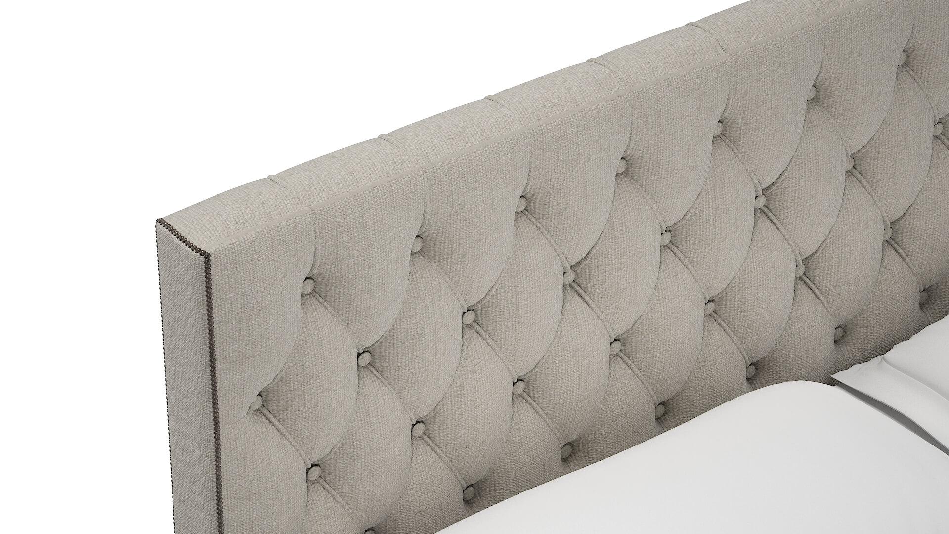 Aida Sasha Linen Bed Top Down