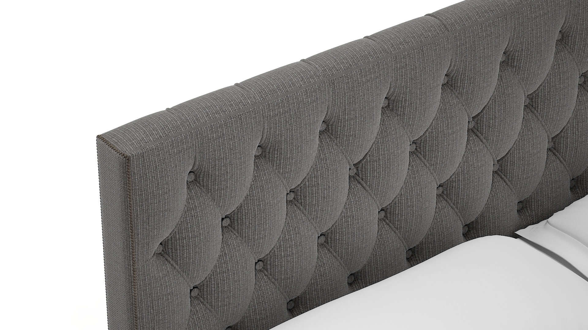 Aida Terrain Oatmeal Bed Top Down