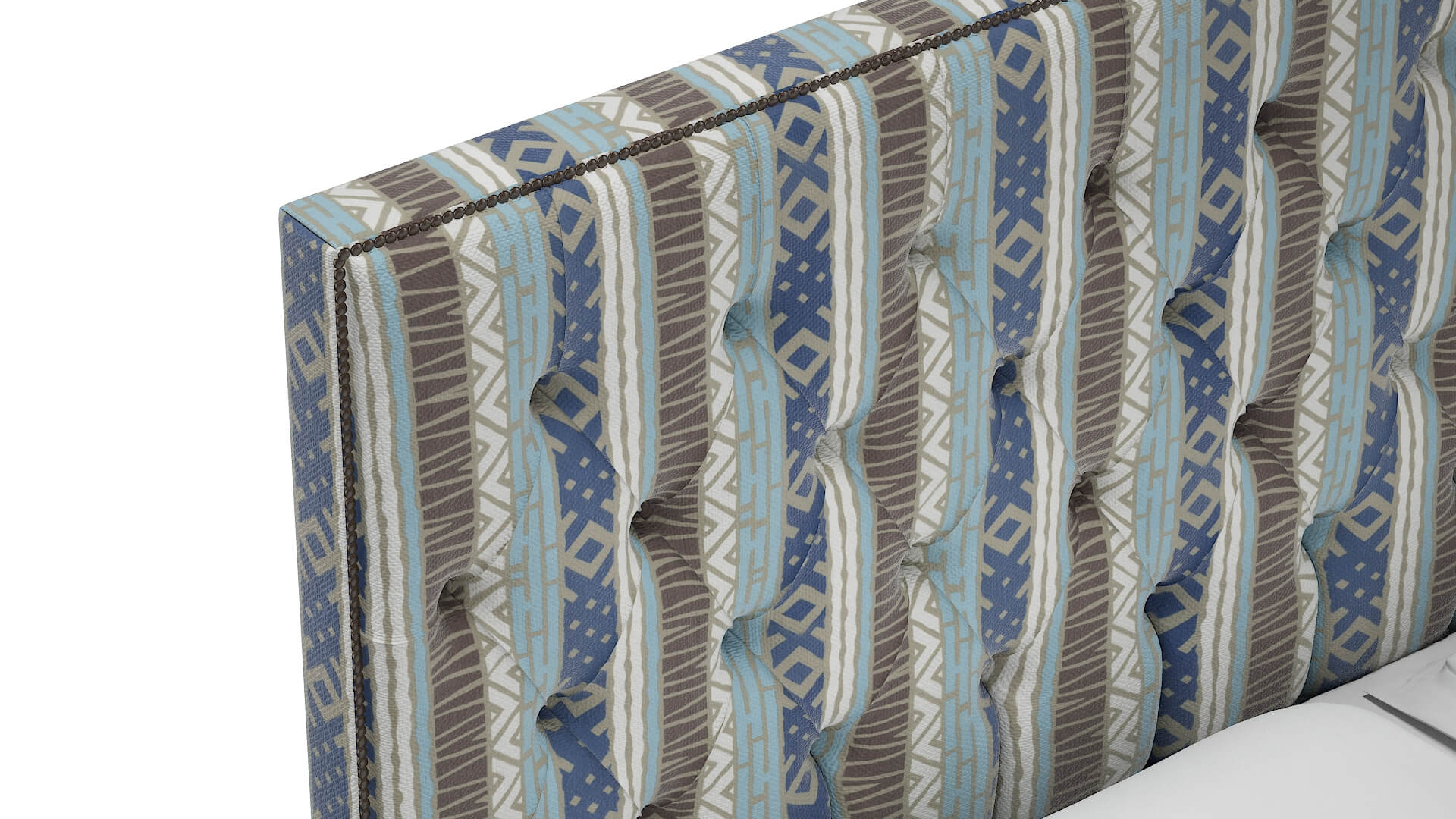 Bellezza Bodhi Indigo Bed Top Down