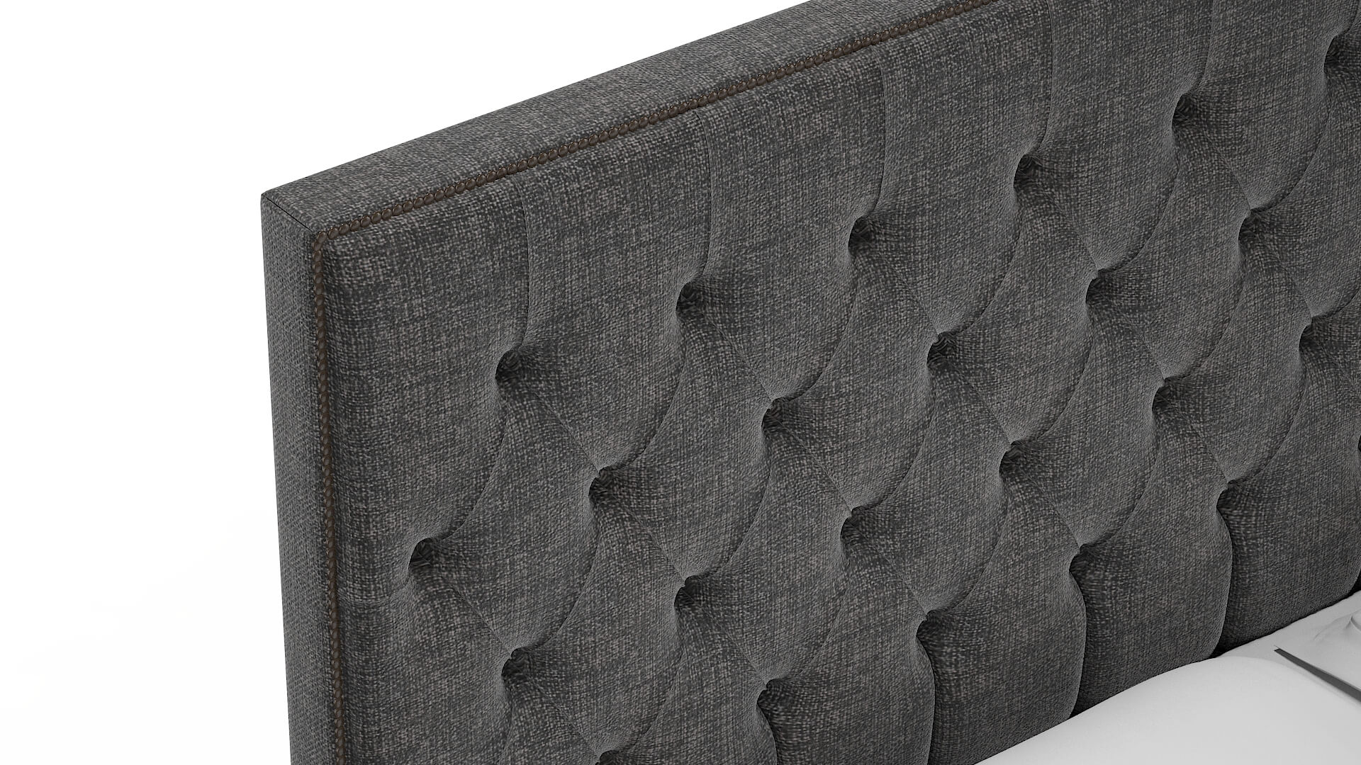 Bellezza Insight Charcoal Bed Top Down