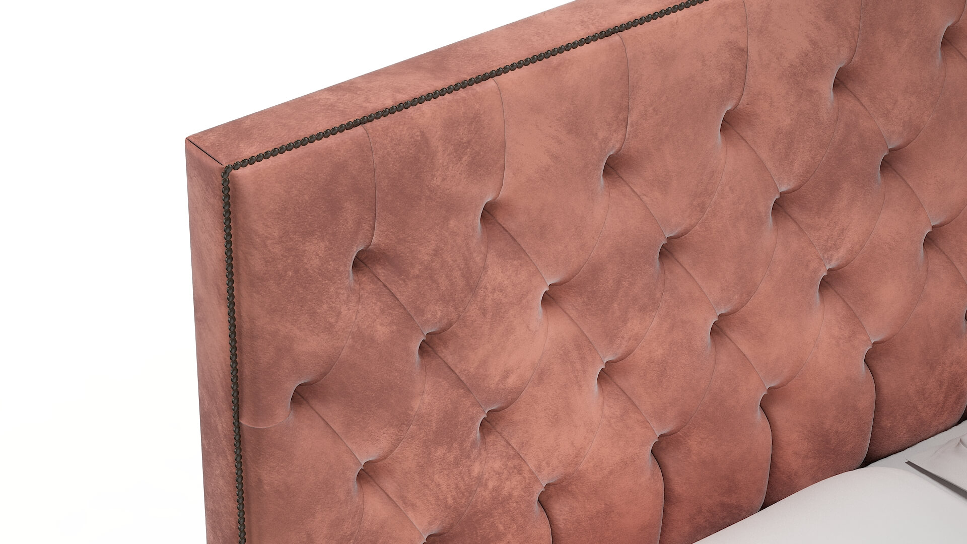 Bellezza Naples Blush Bed Top Down