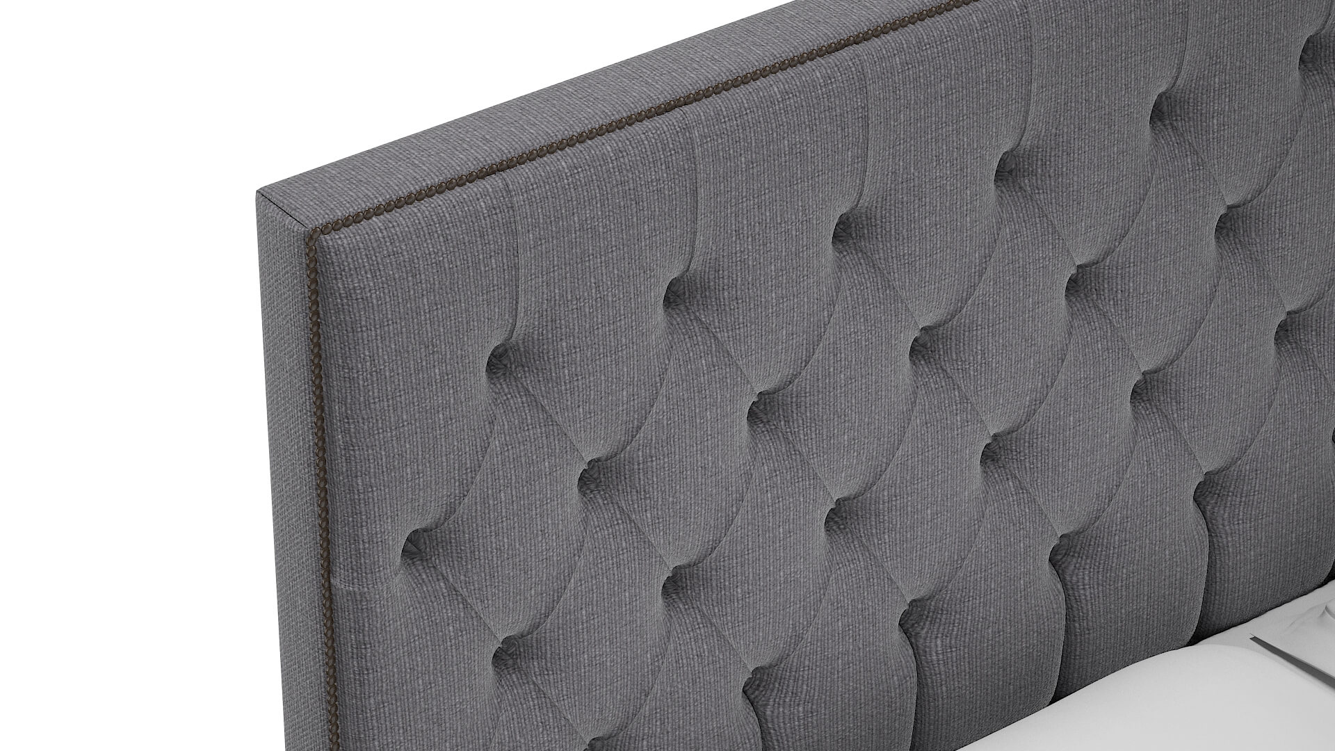 Bellezza Parker Ash Bed Top Down