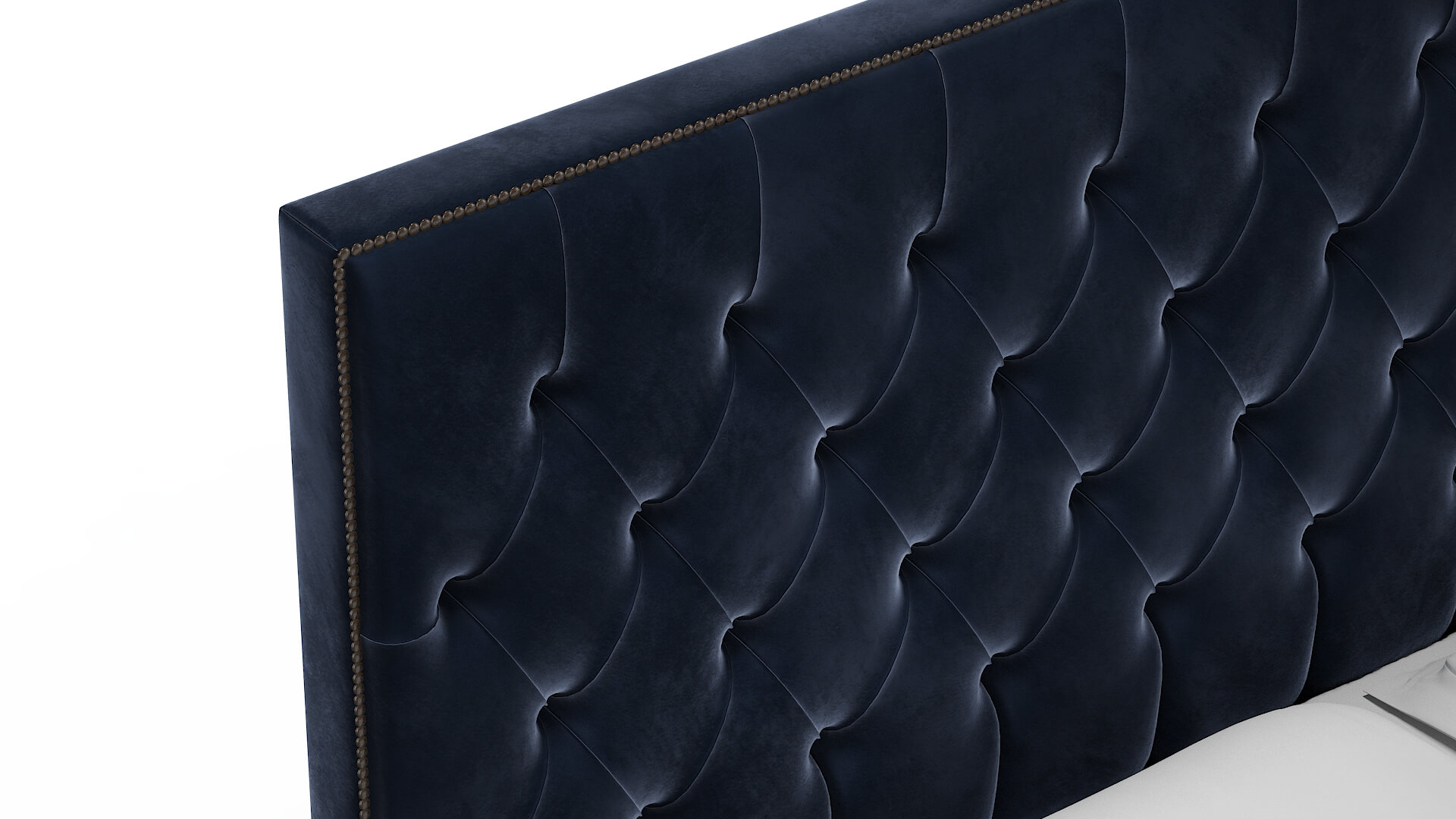 Bellezza Royale Cobalt Bed Top Down