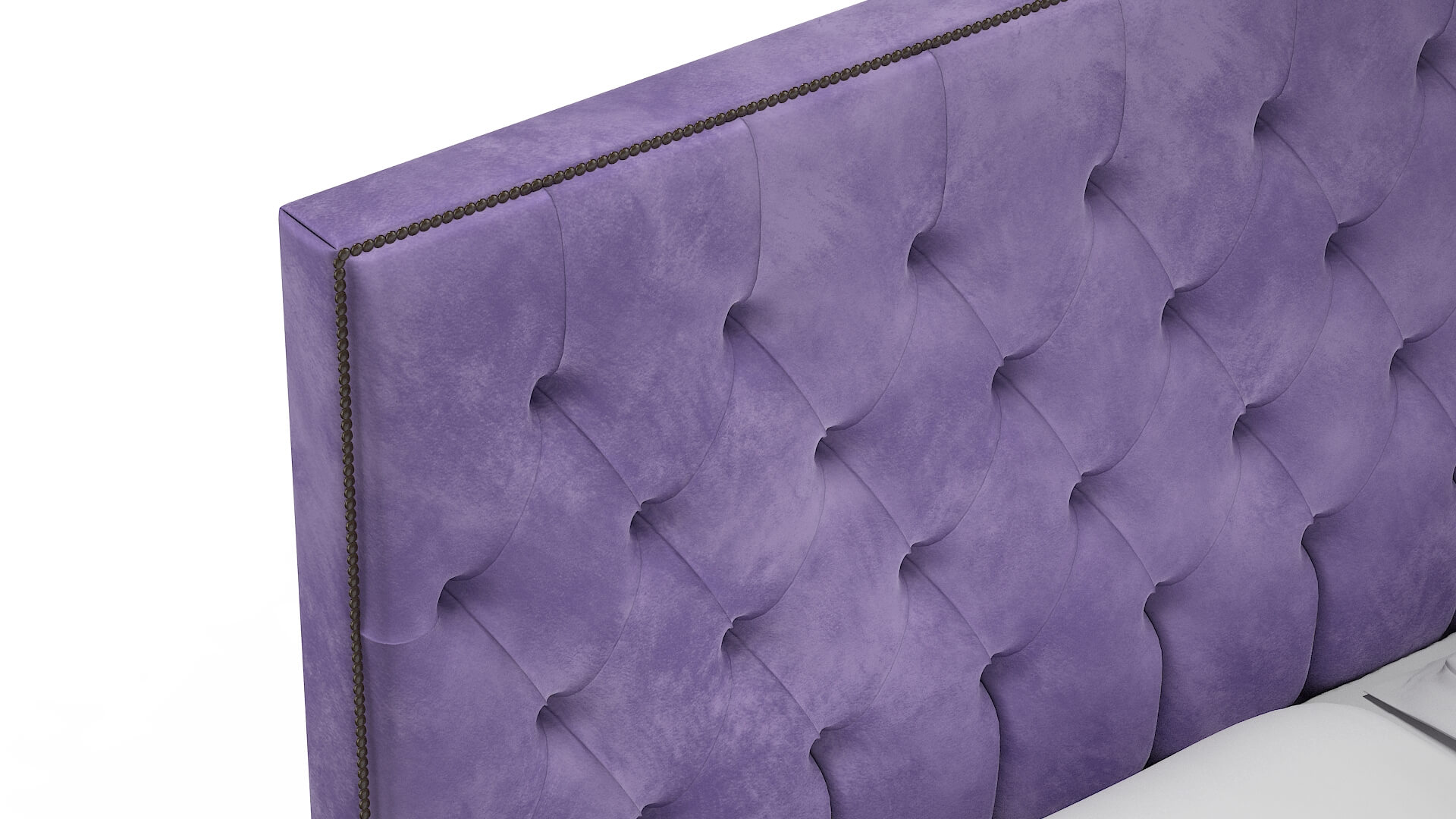 Bellezza Royale Lavender Bed Top Down