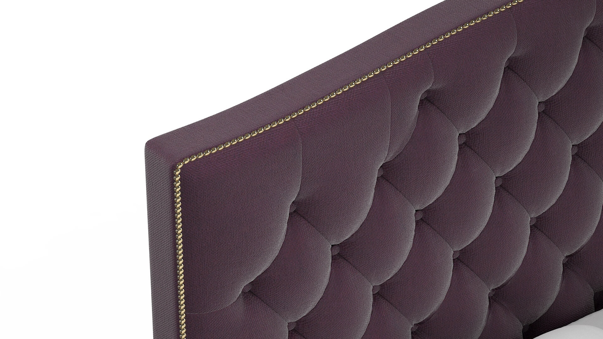 Bijou Bella Aubergine Bed Top Down