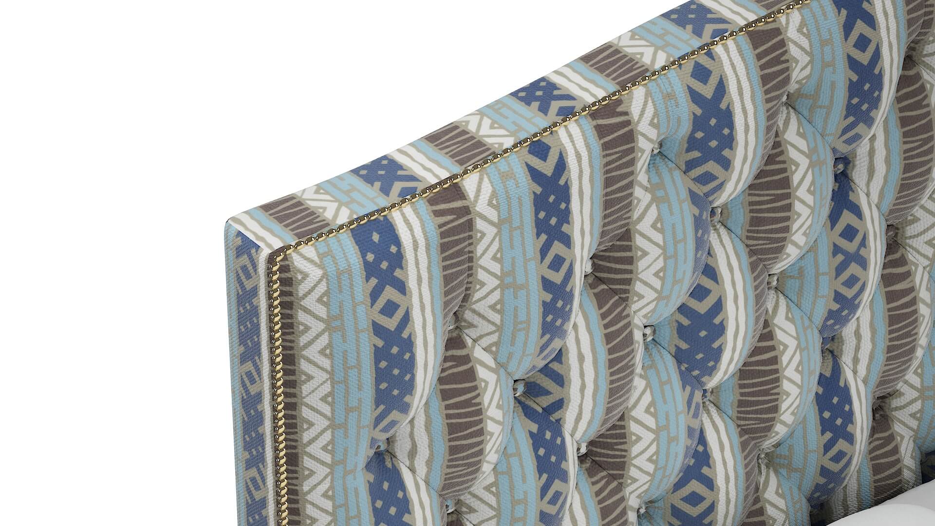 Bijou Bodhi Indigo Bed Top Down