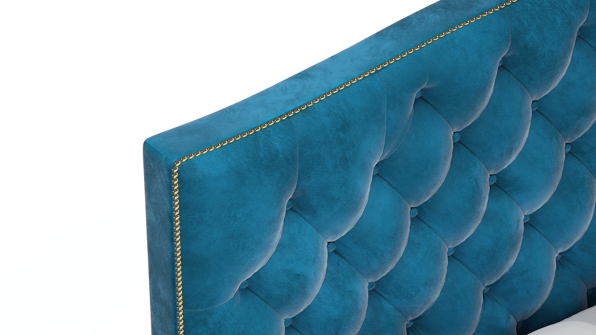 Bijou Buzz Teal Bed Top Down