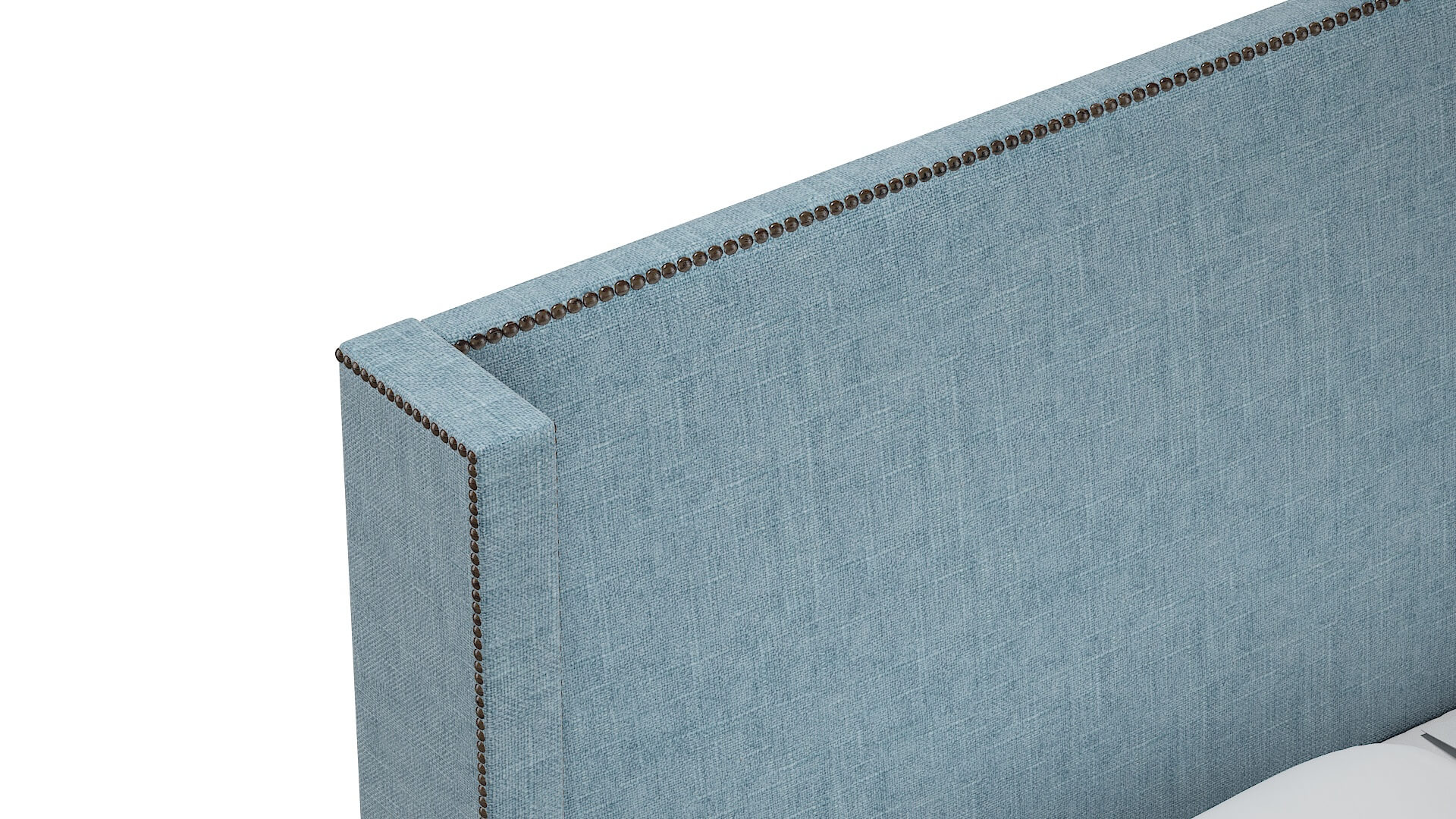 Bria Atlas Turquoise Bed Top Down