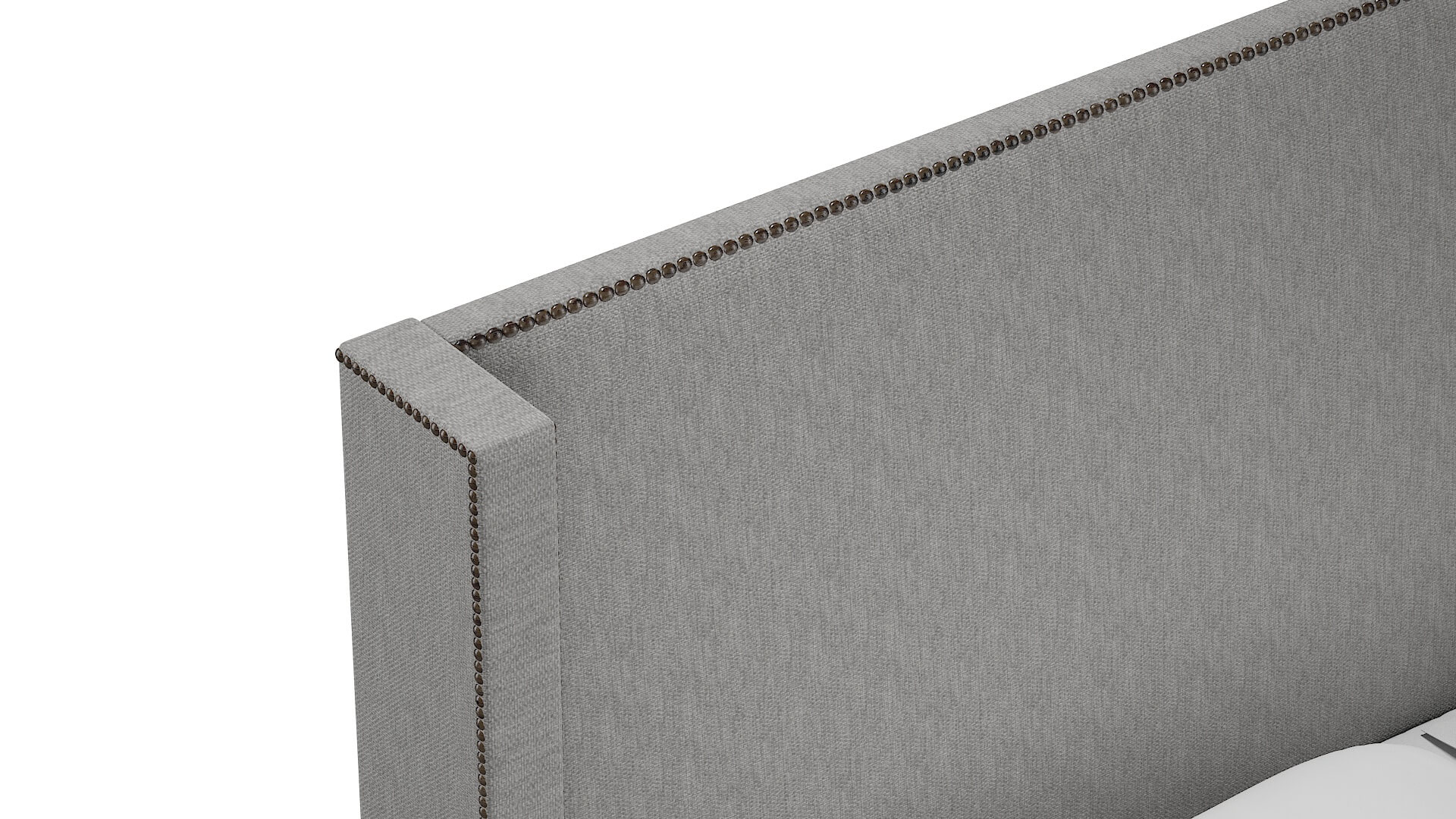 Bria Cosmo Steel Bed Top Down