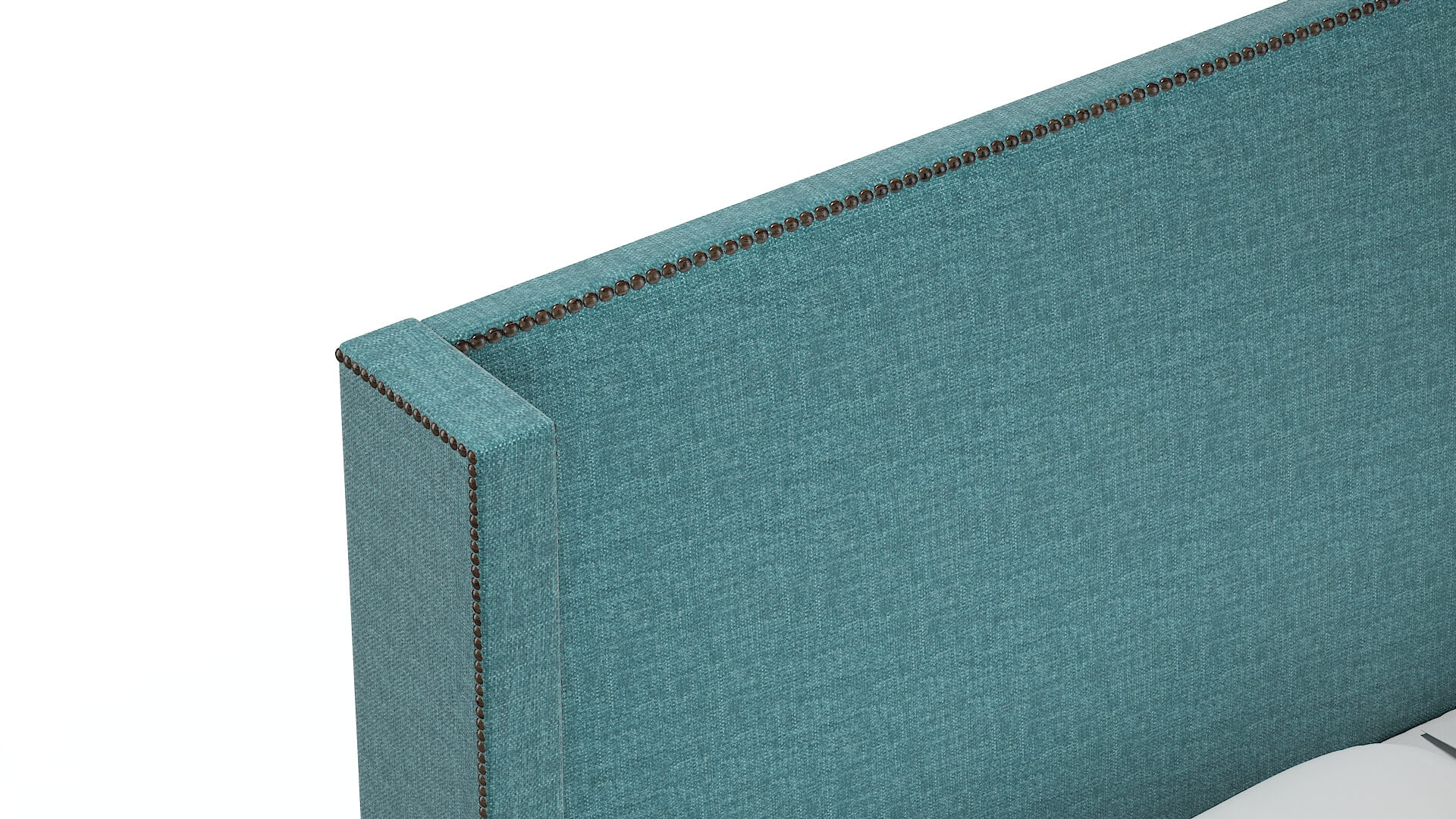 Bria Keylargo Teal Bed Top Down