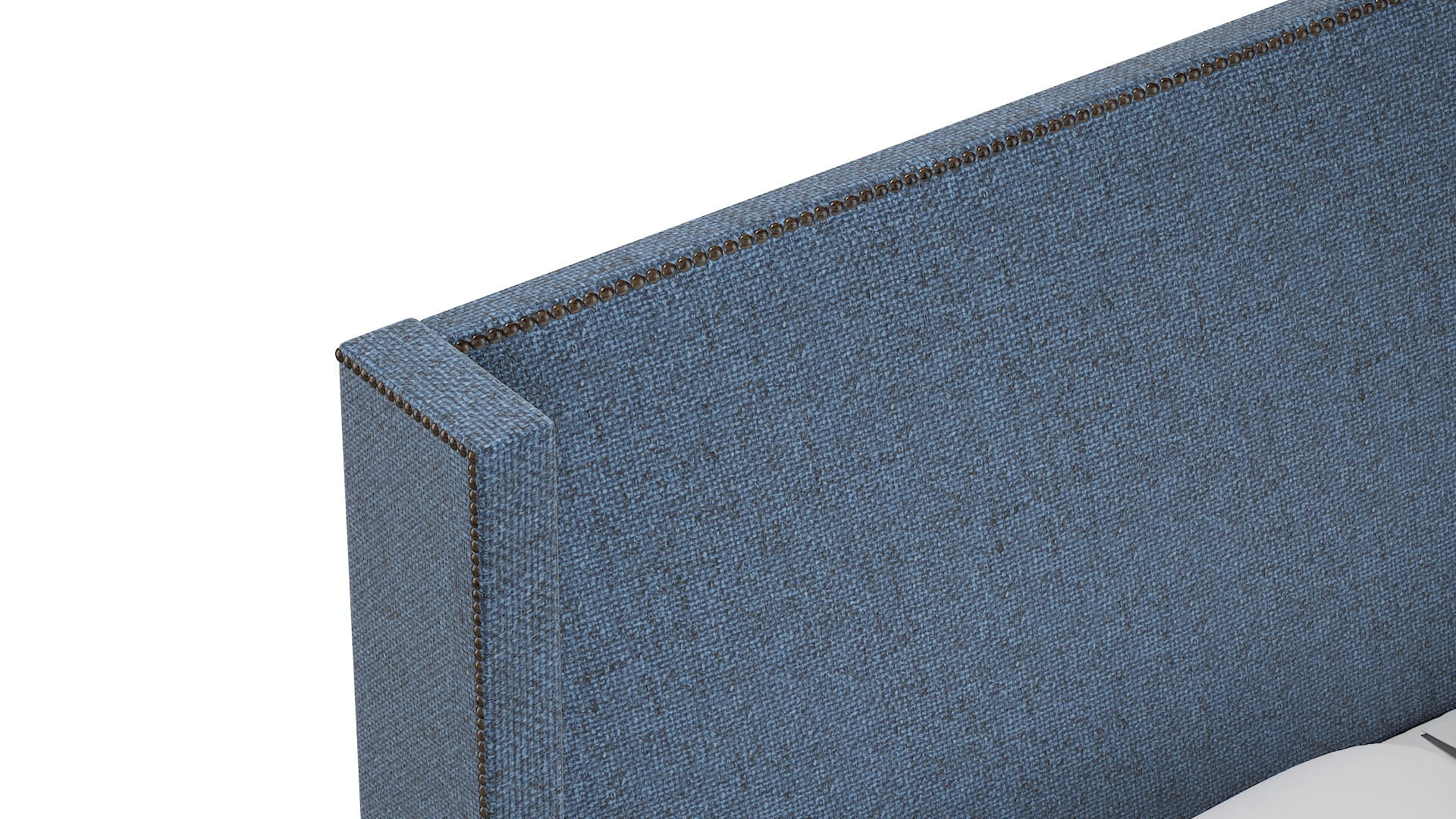 Bria Leslie Indigo Bed Top Down