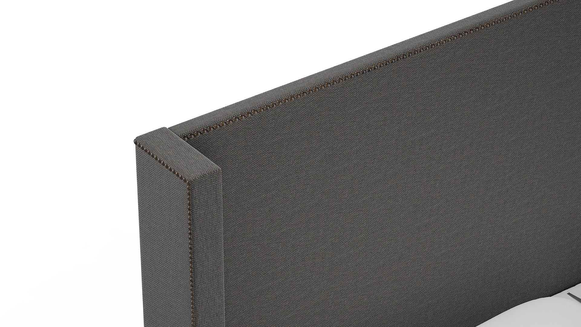 Bria Oscar Grey Bed Top Down