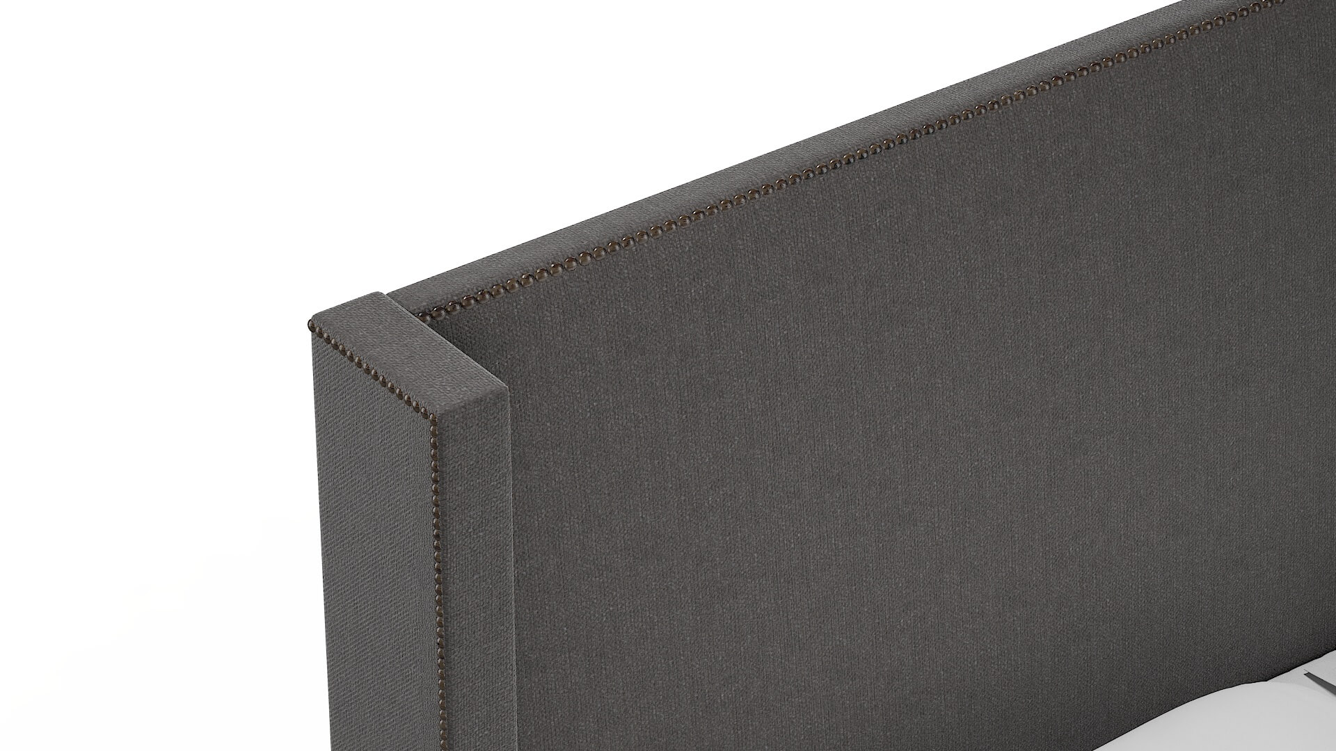 Bria Sasha Grey Bed Top Down