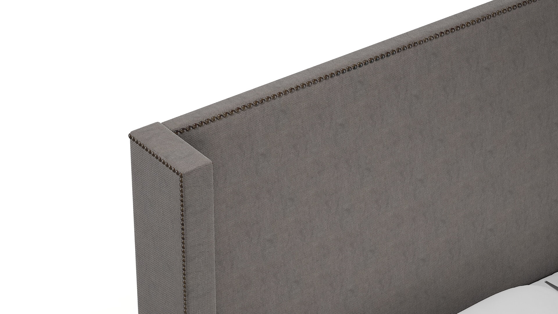 Bria Suave Slate Bed Top Down