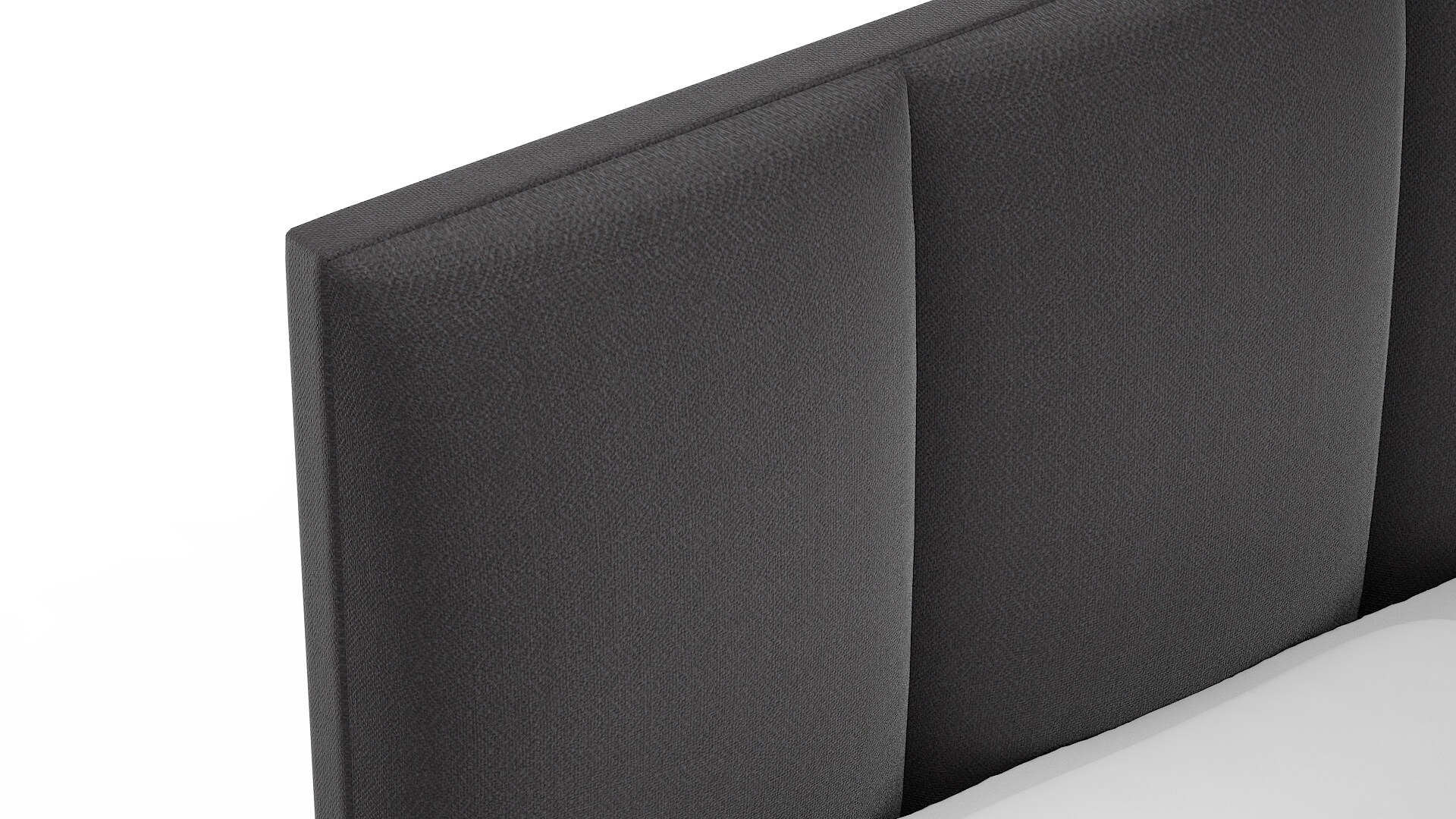 Celine Catalina Charcoal Bed Top Down