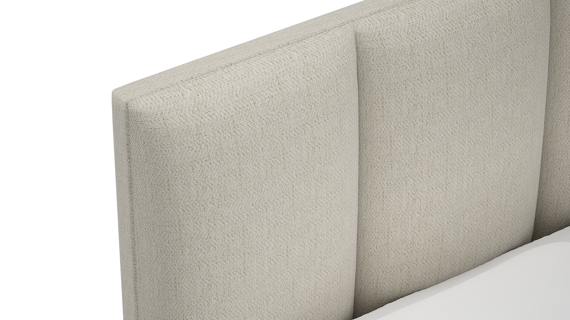 Celine Catalina Linen Bed Top Down